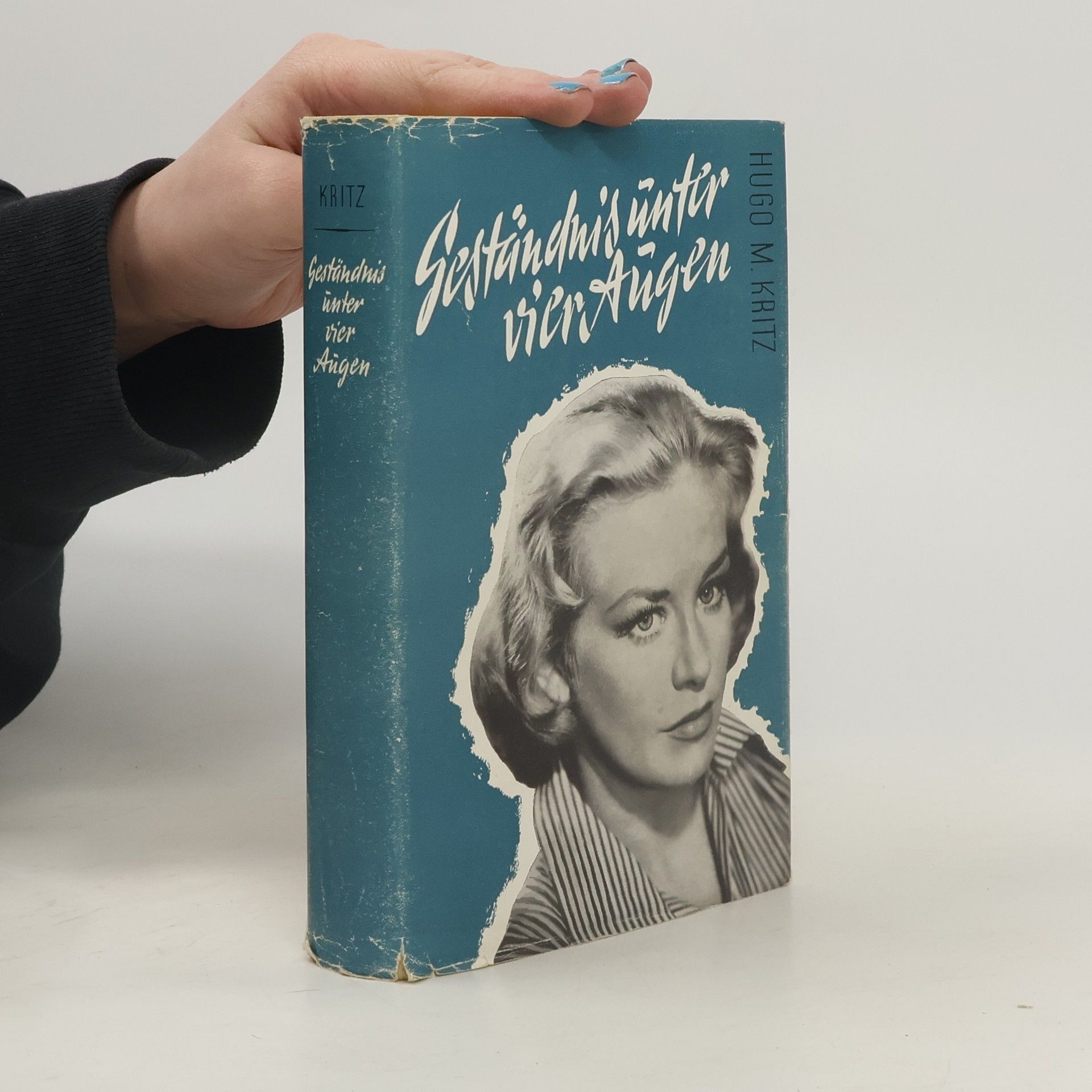 Hugo M. Kritz Geständnis unter vier Augen