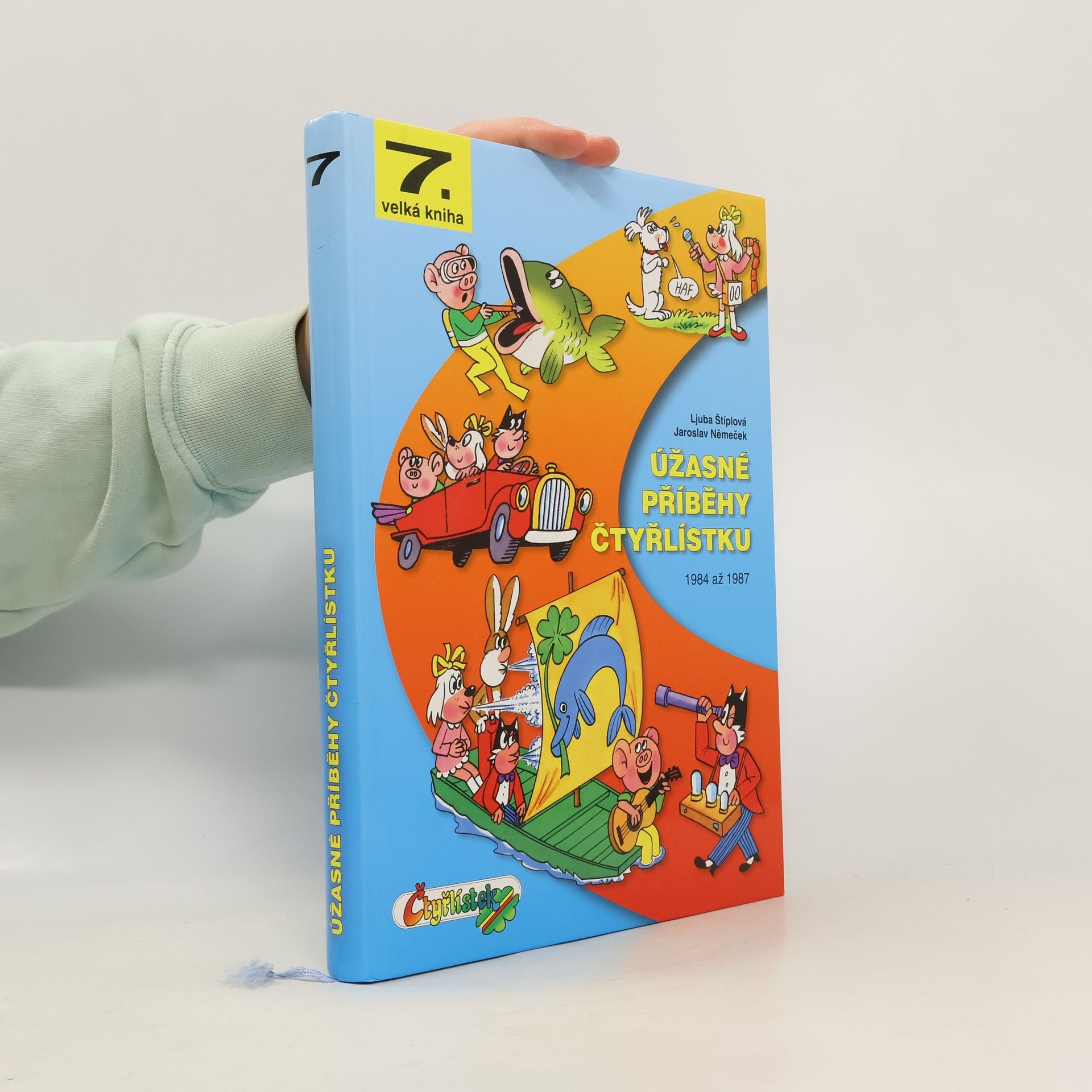 Jaroslav Němeček Úžasné příběhy Čtyřlístku : 1984-1987