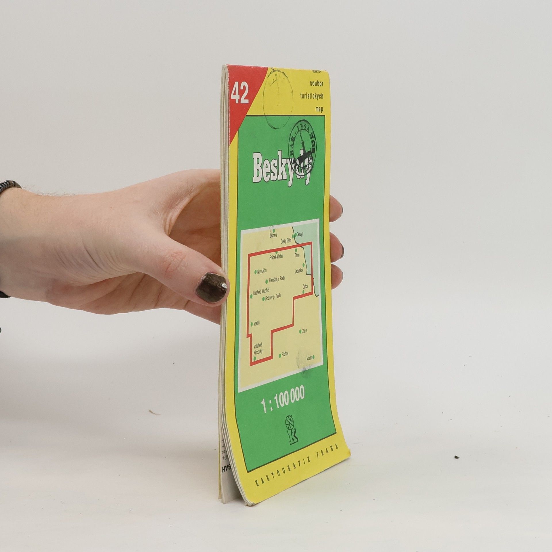 Auteurscollectief Beskydy. 1:100 000