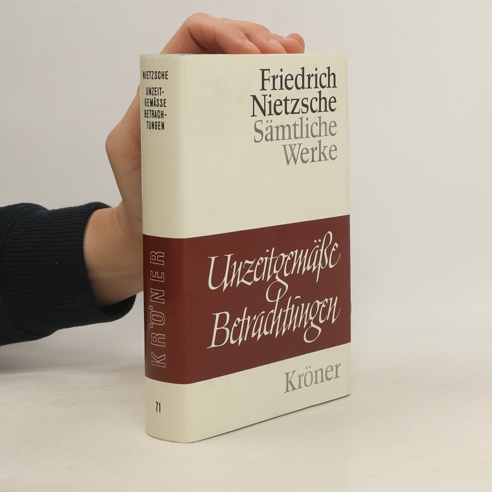 Unzeitgemäße Betrachtungen