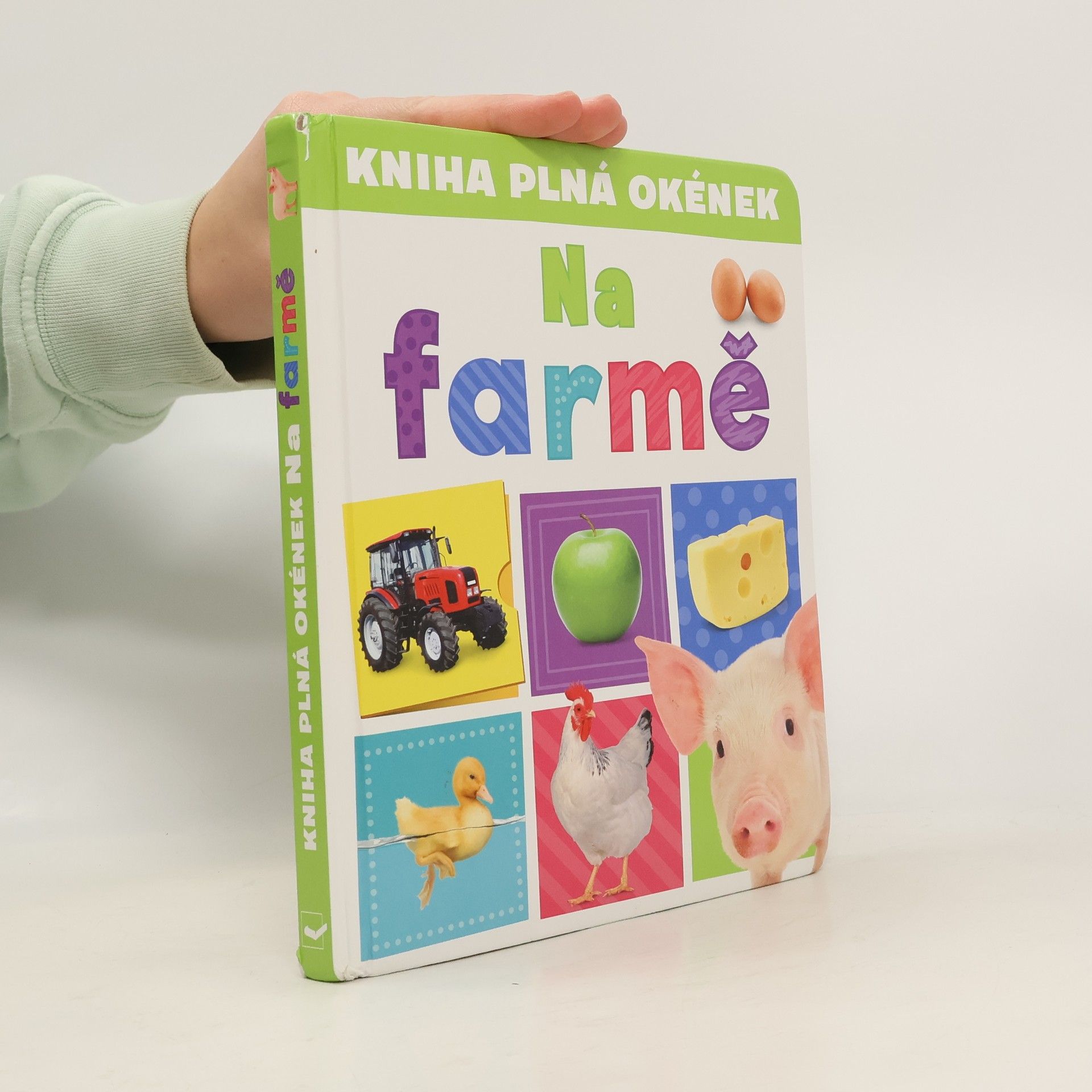 Kolektív autorov Kniha plná okének Na farmě