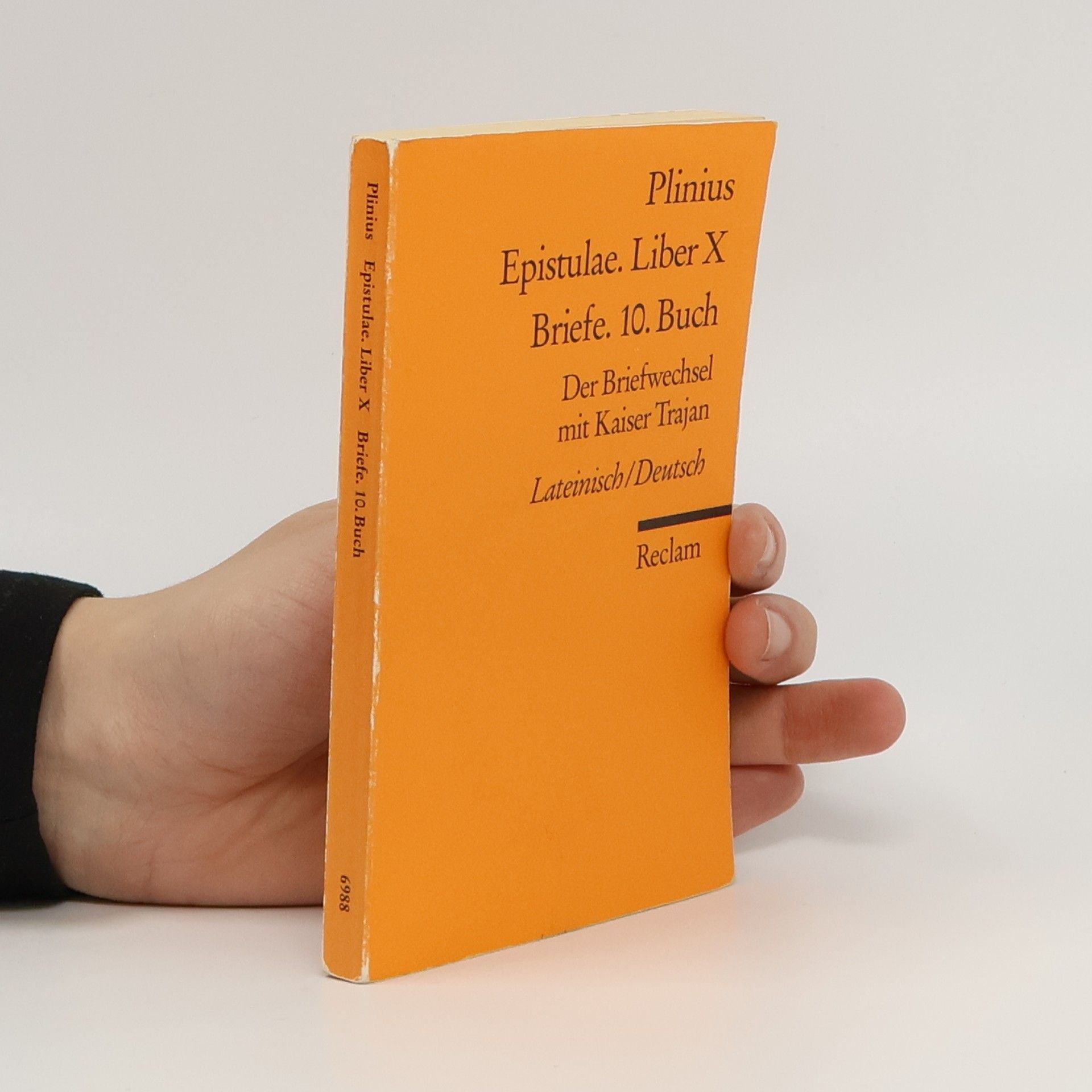 Gaius Plinius Caecilius Secundus Der Briefwechsel mit Kaiser Trajan