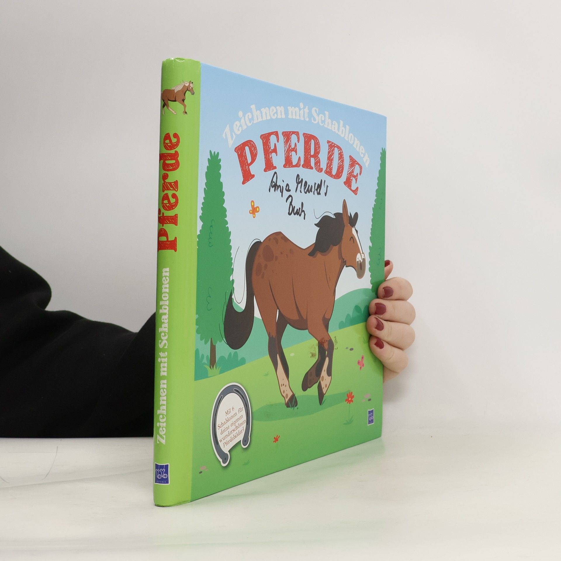 Autorenkollektiv Zeichnen mit Schablonen. Pferde