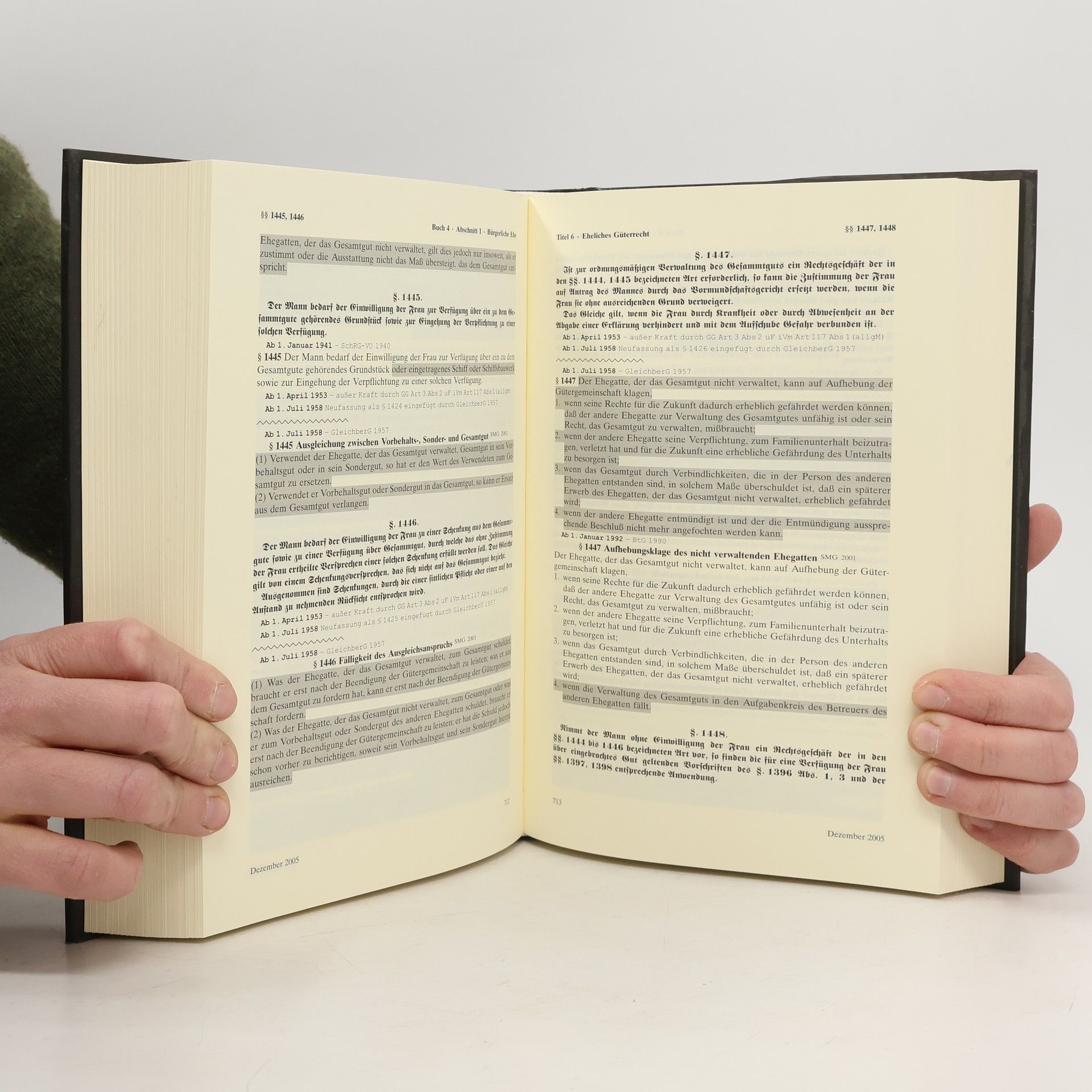 Tilman Repgen J. von Staudingers Kommentar zum Bürgerlichen Gesetzbuch