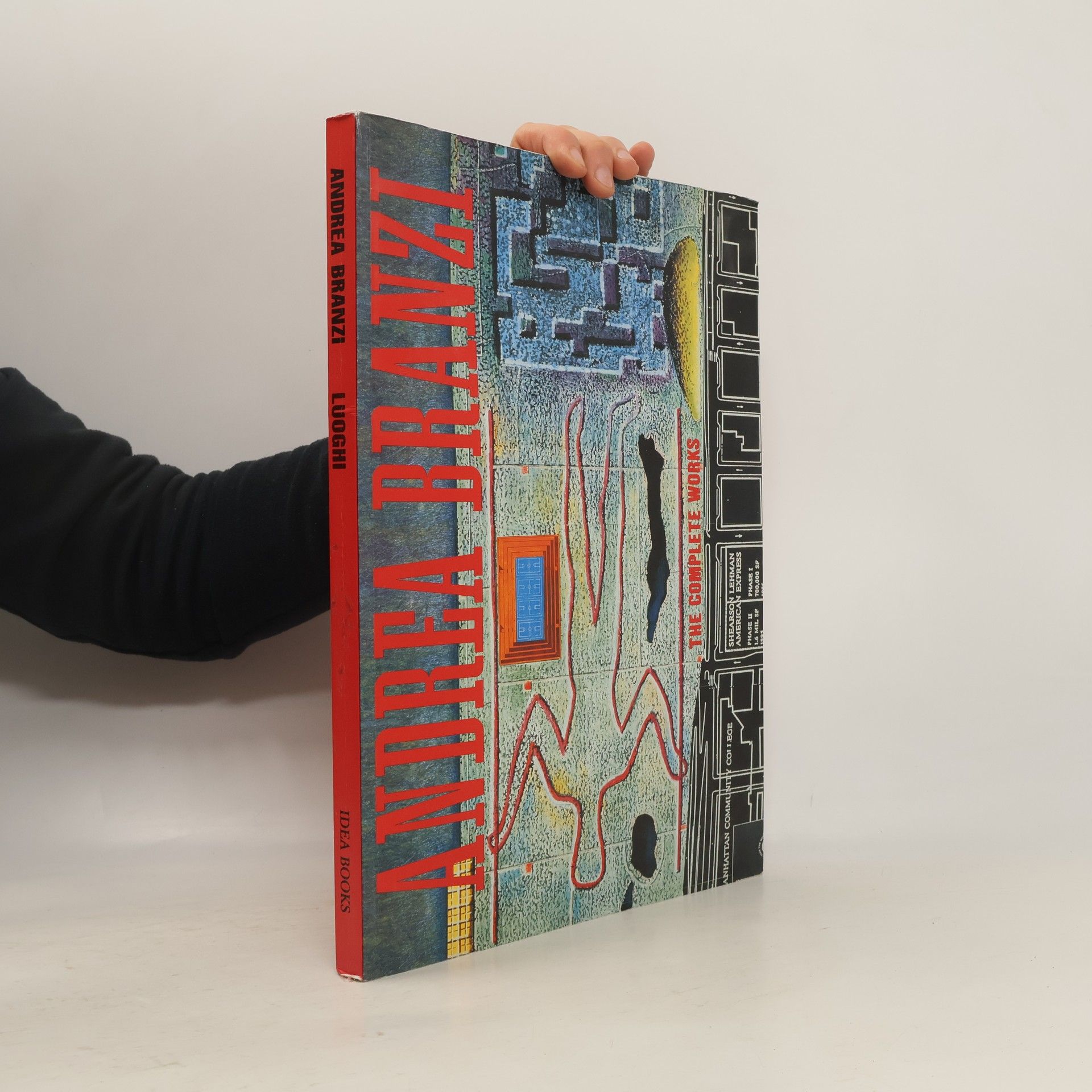 Andrea Luoghi and Germano Celant Branzi Andrea Luoghi Branzi