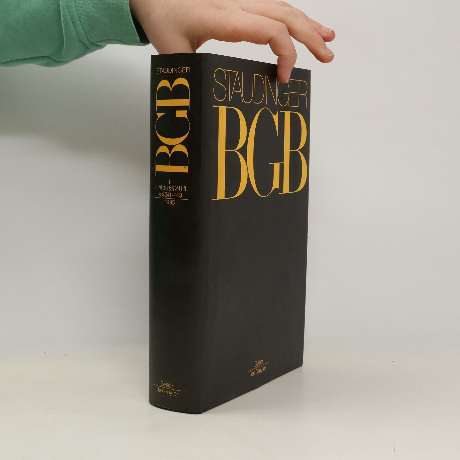 Julius von Staudinger J. von Staudingers Kommentar zum Bürgerlichen Gesetzbuch mit Einführungsgesetz und Nebengesetzen II