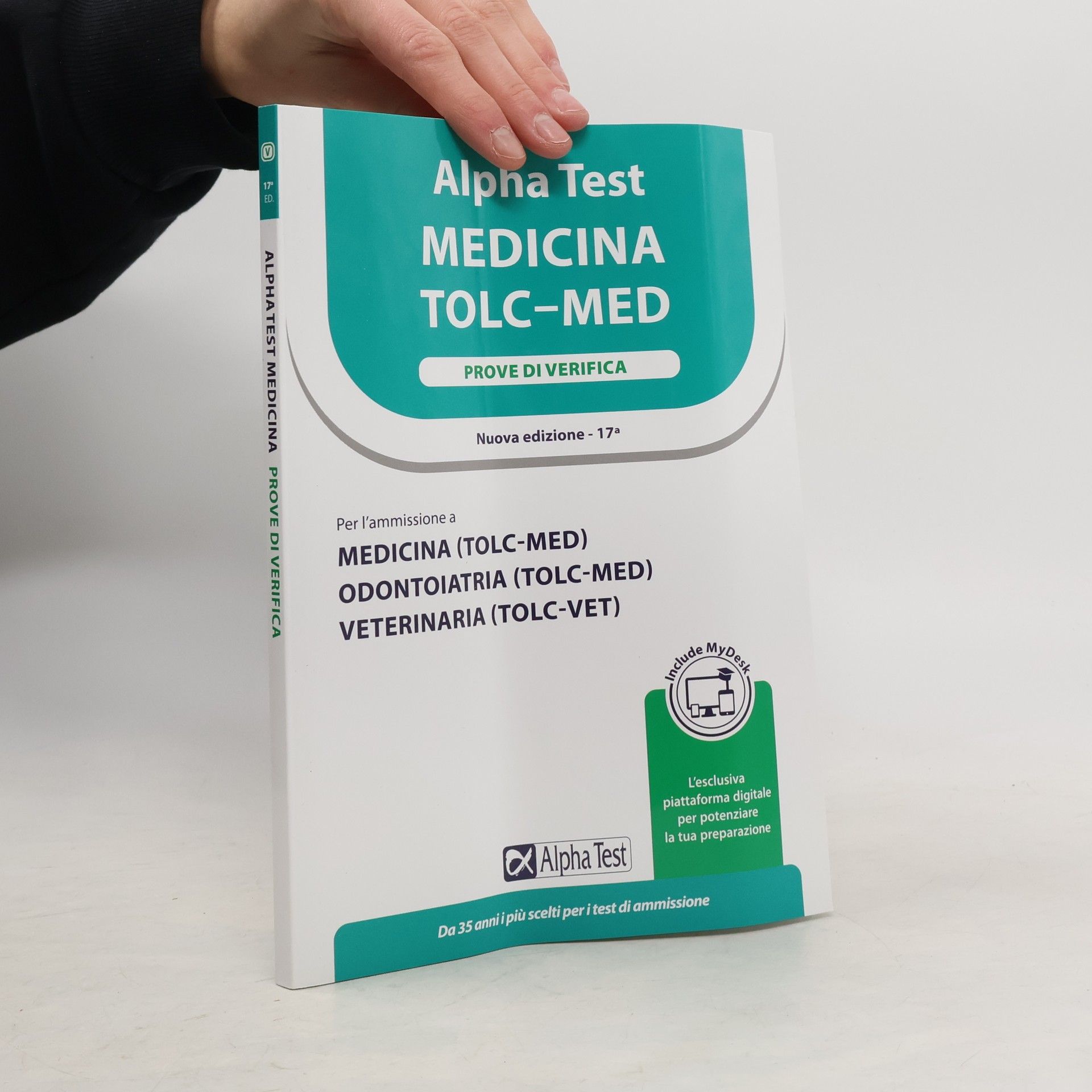 Bertocchi Alpha Test Medicina TOLC-MED prove di verifica. Ediz. MyDesk. Con contenuto digitale per download e accesso online (TestUniversitari) - Nuova edizione