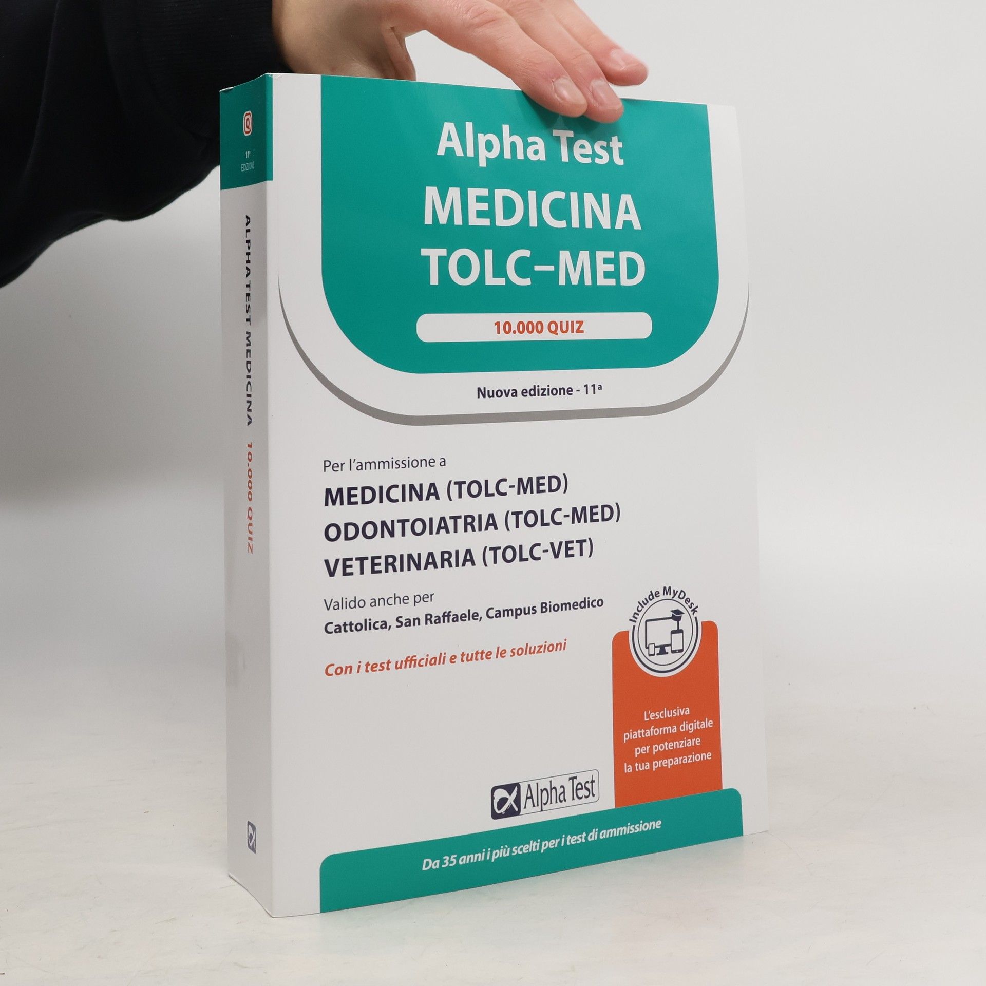 Bertocchi TestUniversitari: Alpha Test Medicina TOLC-MED 10.000 Quiz