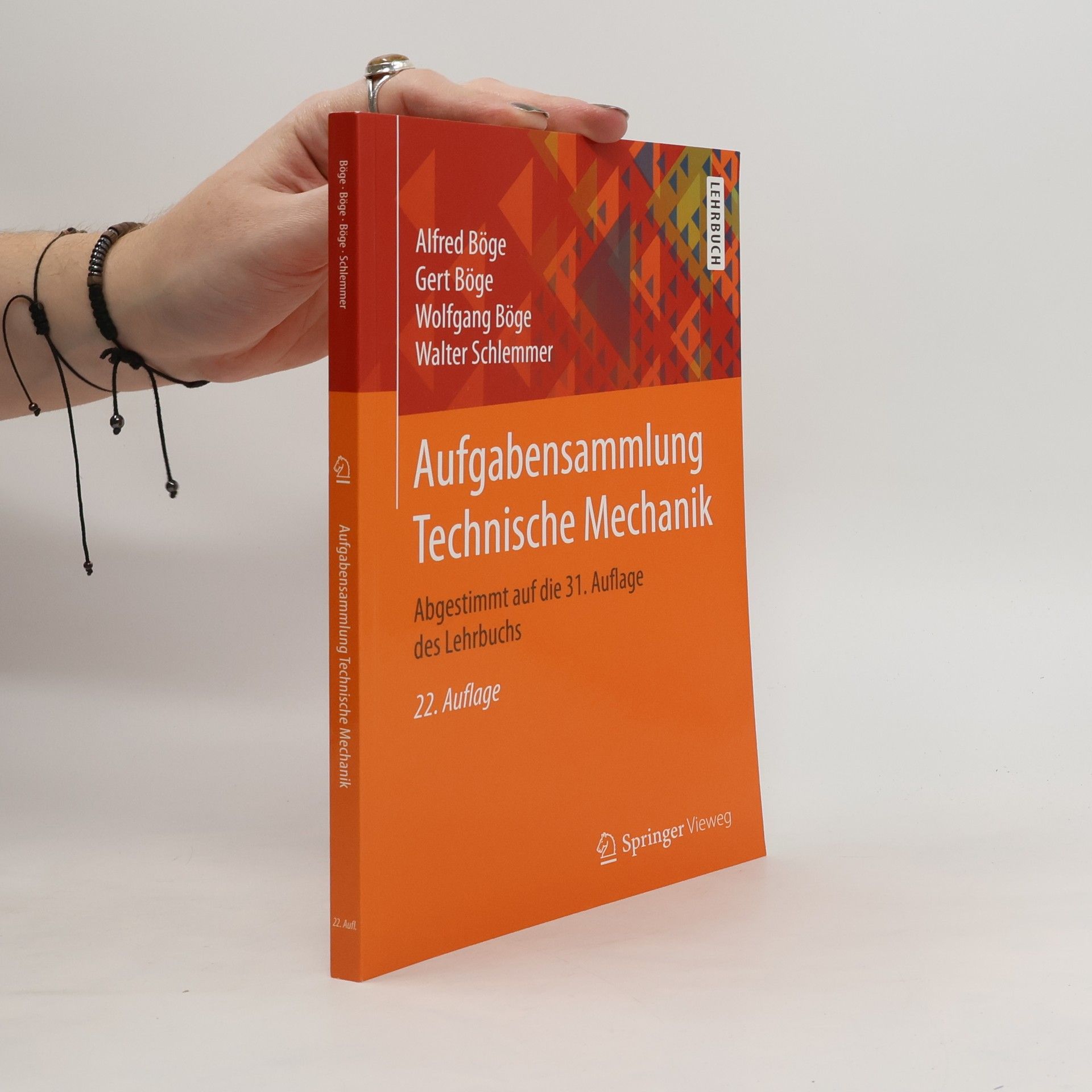 Alfred Böge Aufgabensammlung Technische Mechanik