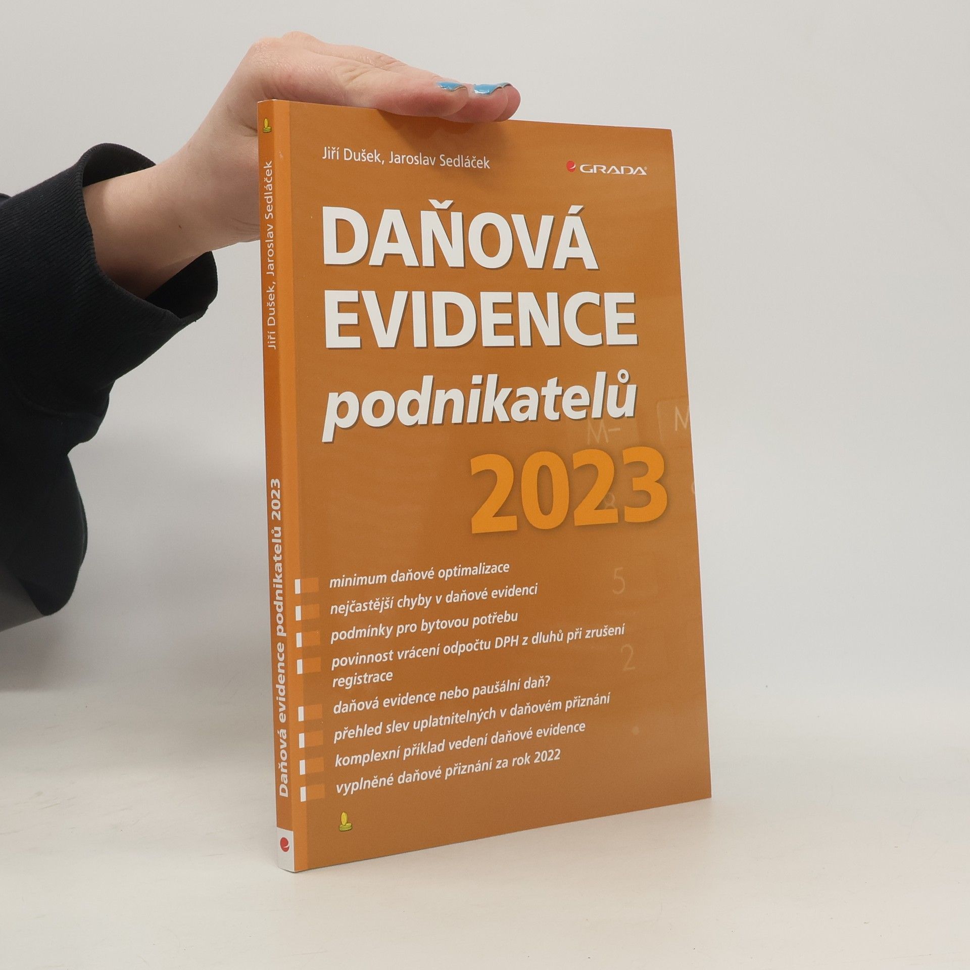 Jiří Dušek Daňová evidence podnikatelů 2023