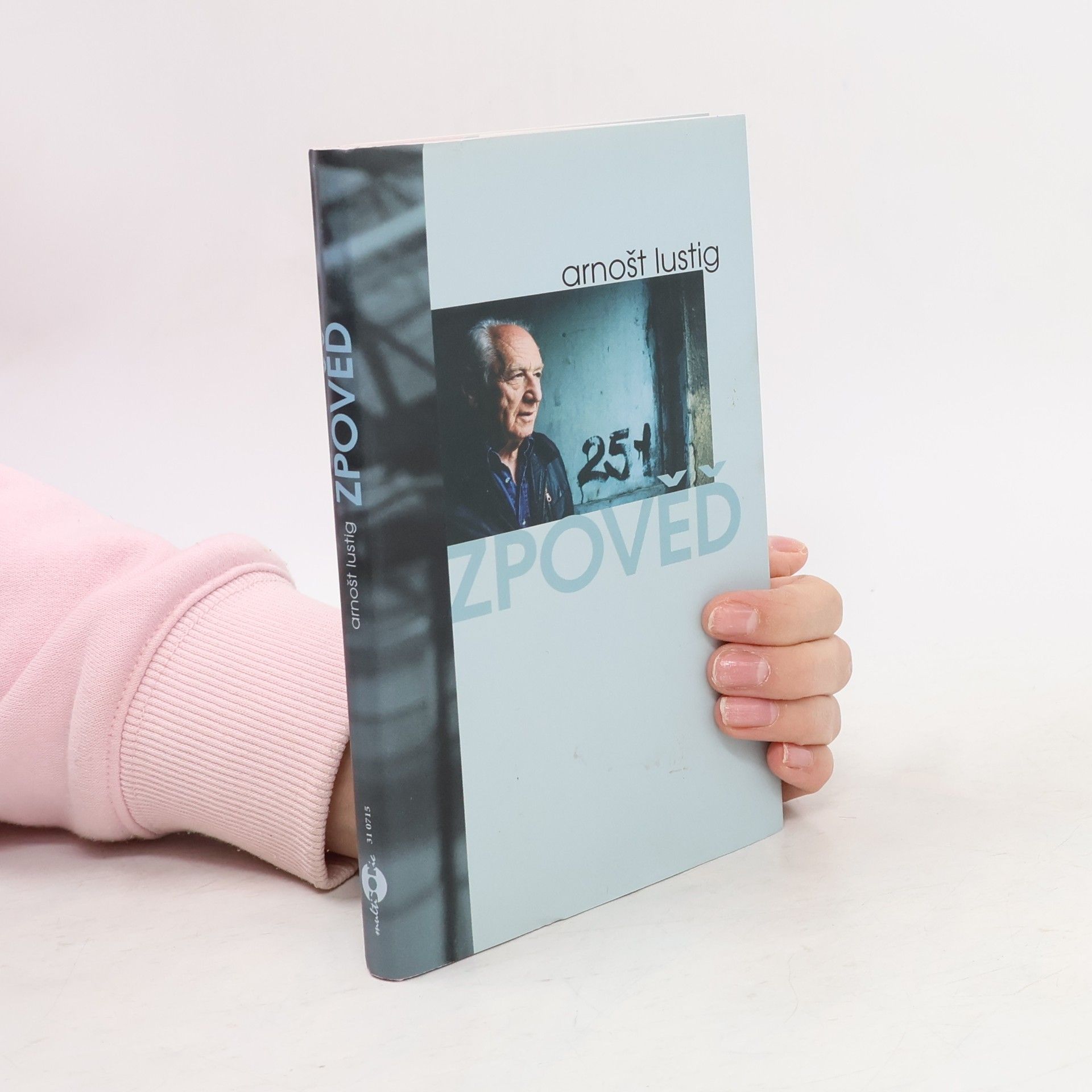 Arnošt Lustig Zpověď. Literárně zpracovaný fonetický záznam vzpomínek a úvah Arnošta Lustiga