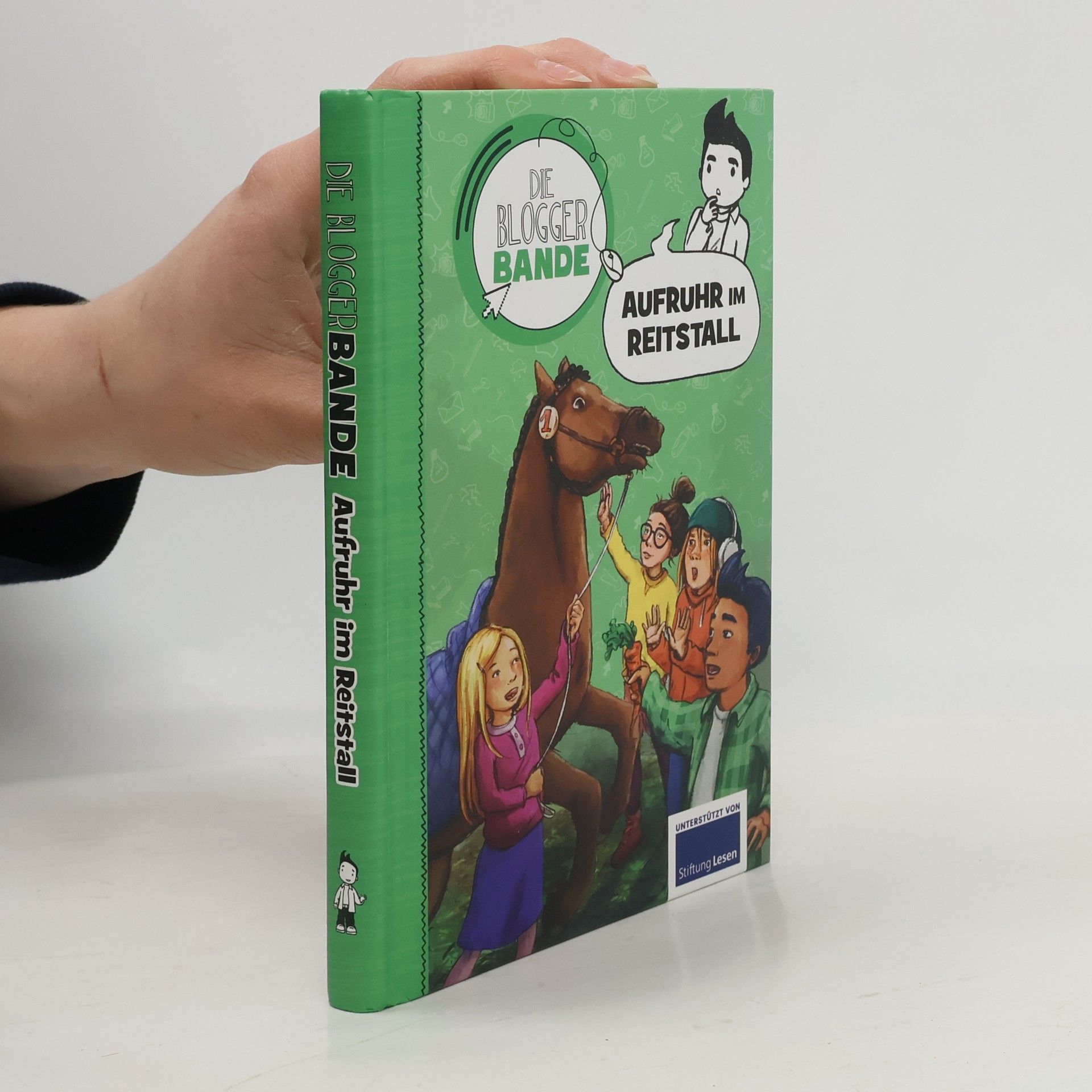 Anne Scheller Die Blogger Bande. Aufruhr im Reitstall