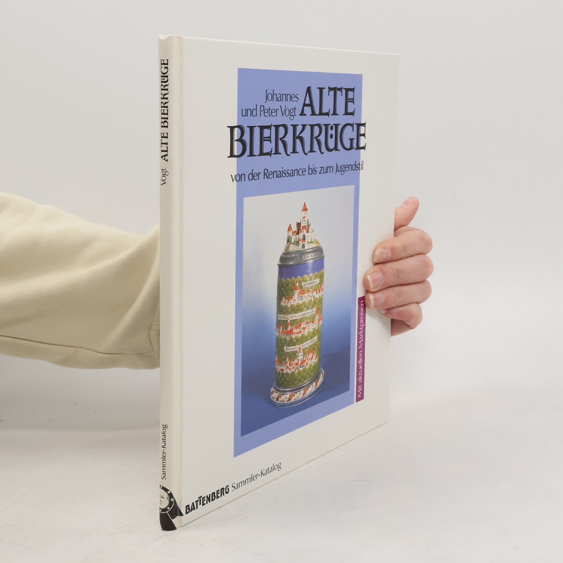 Johannes Vogt Sammler-Katalog alte Bierkrüge von der Renaissance bis zum Jugendstil