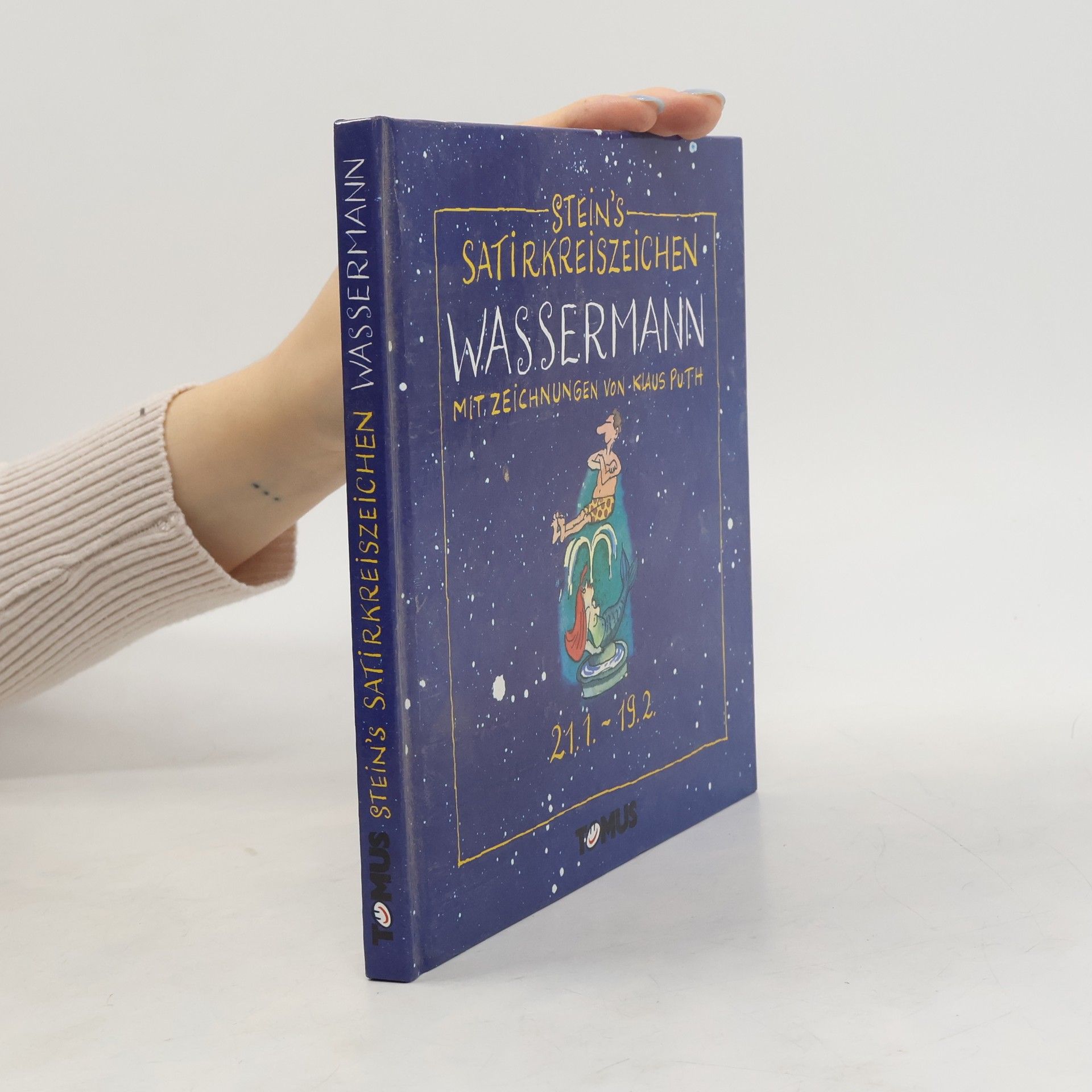 Steins Satirkreiszeichen. Wassermann.