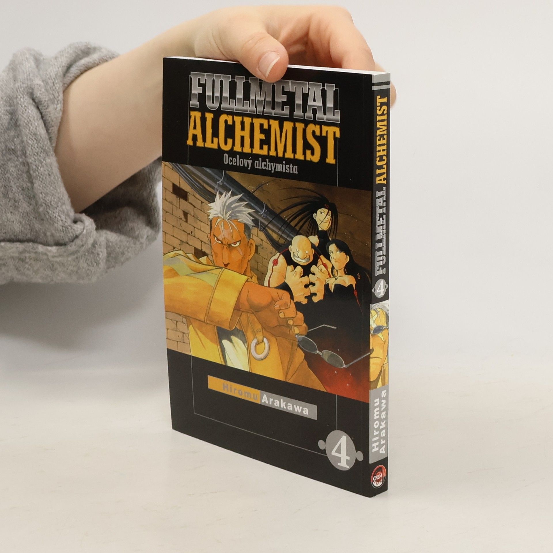 Hiromu Arakawa Ocelový alchymista 4