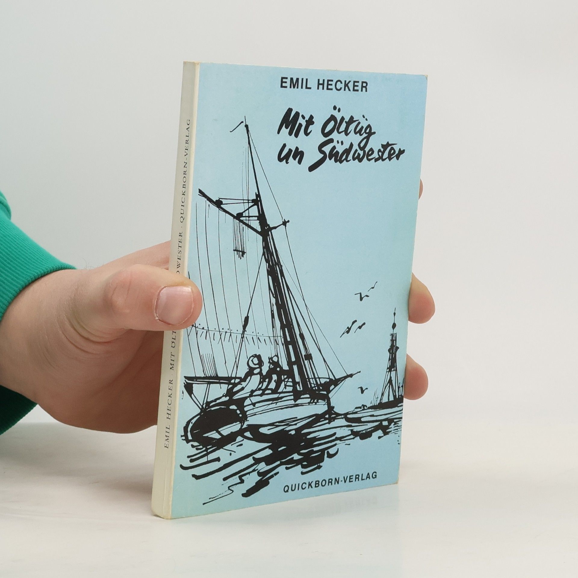 Emil Hecker Mit Öltüg un Südwester