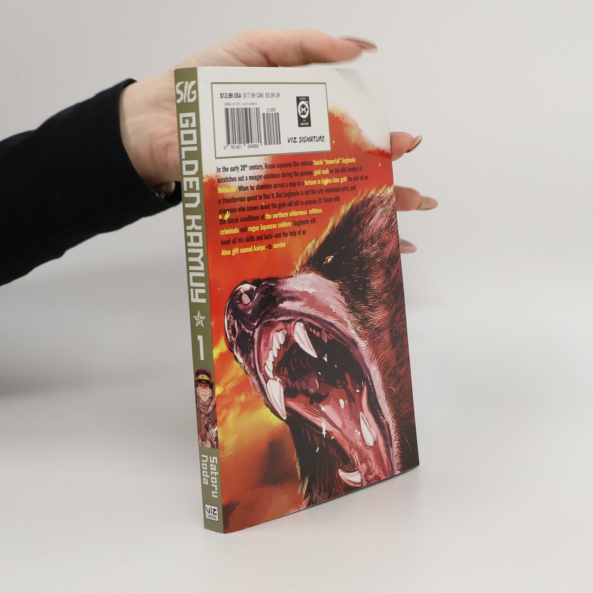 Satoru Noda Golden Kamuy, Vol. 1