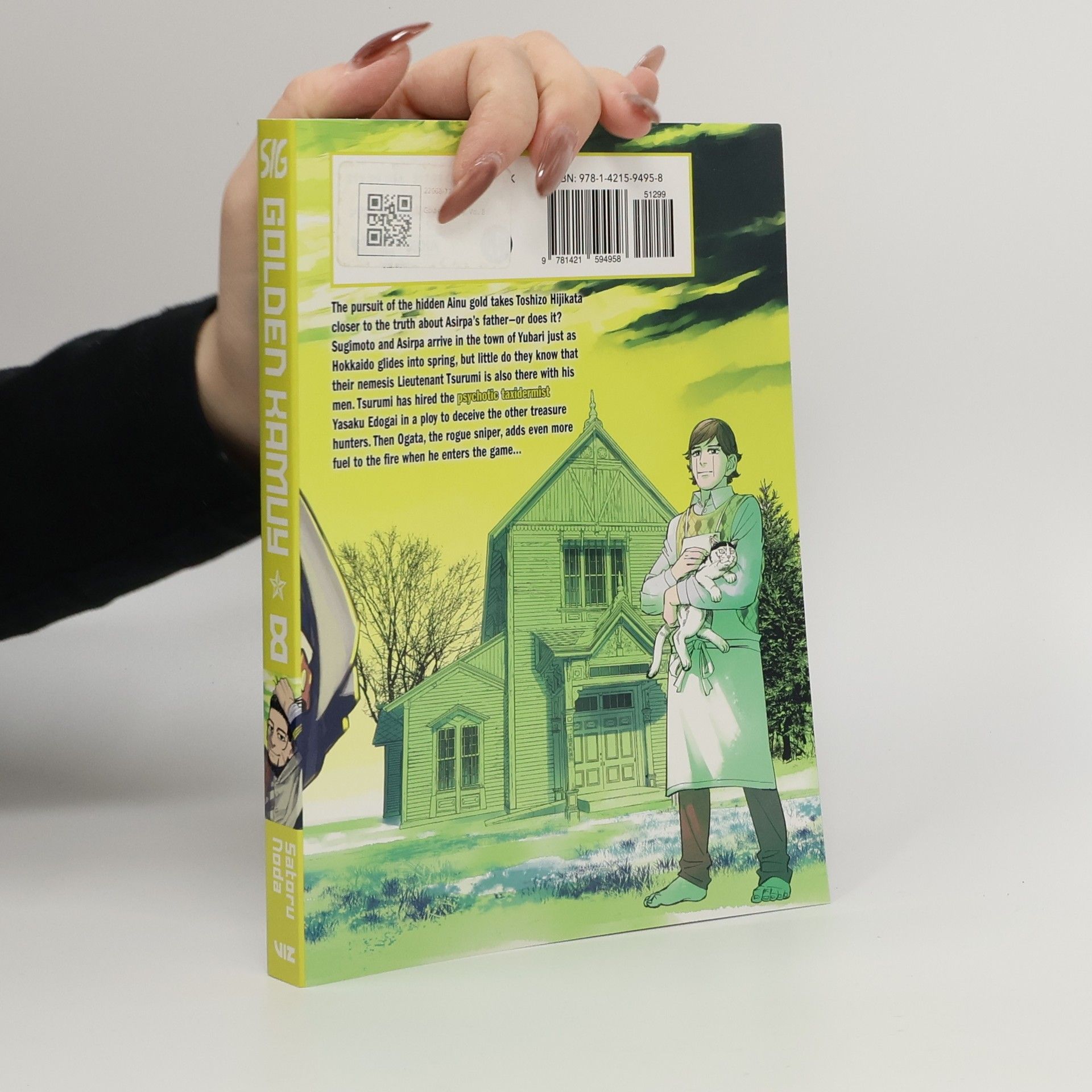 Satoru Noda Golden Kamuy, Vol. 8