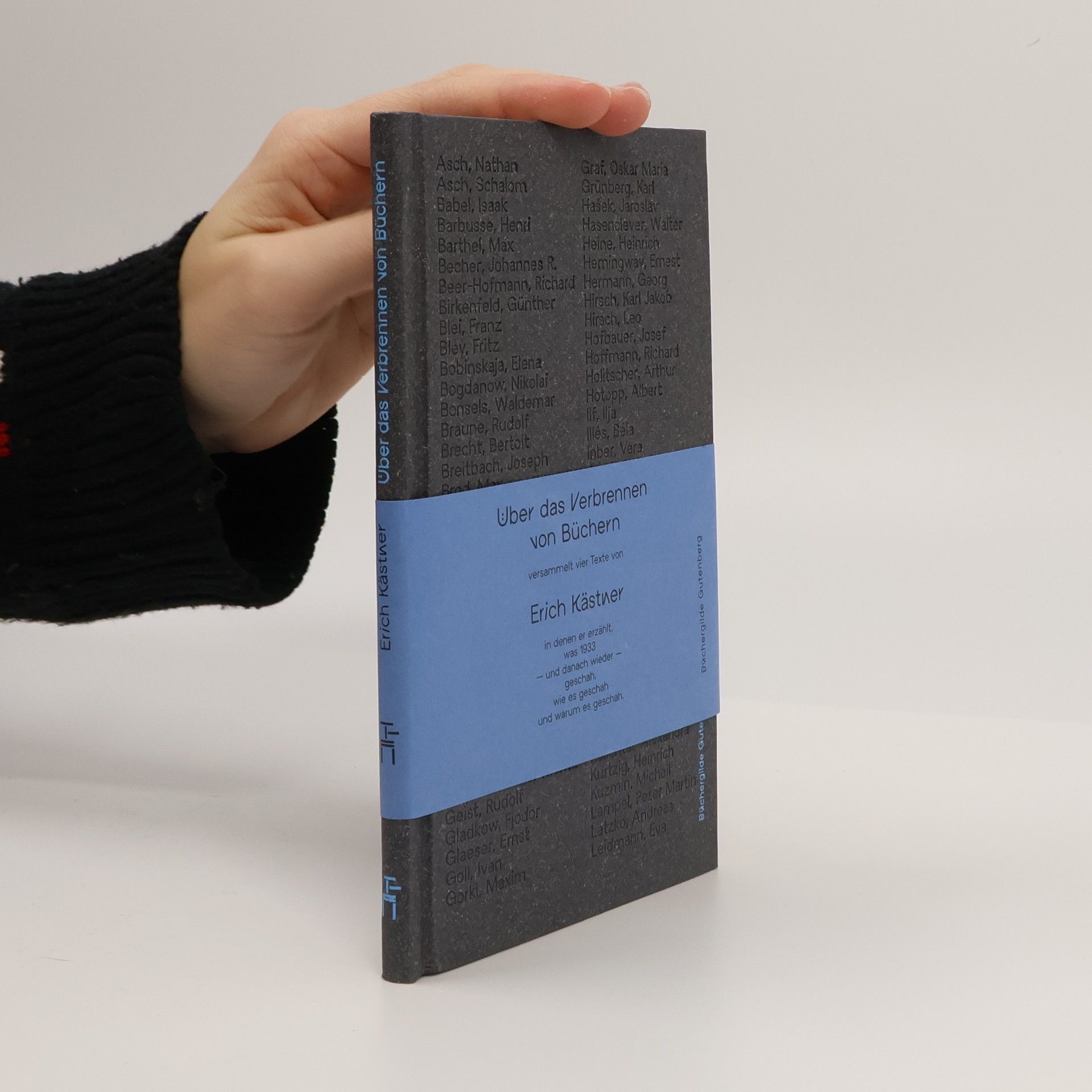 Erich Kästner Über das Verbrennen von Büchern