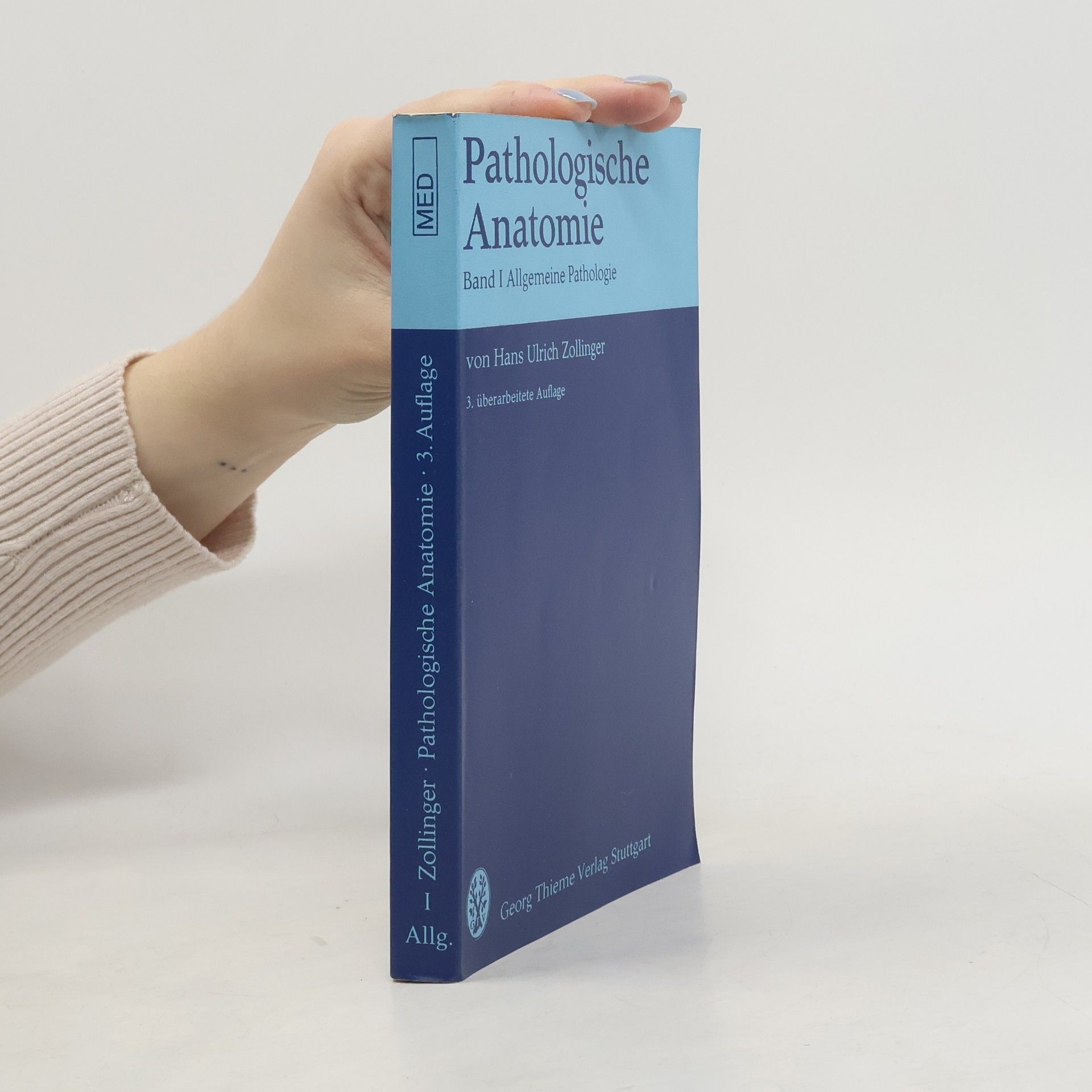 Hans Ulrich Zollinger Pathologische Anatomie