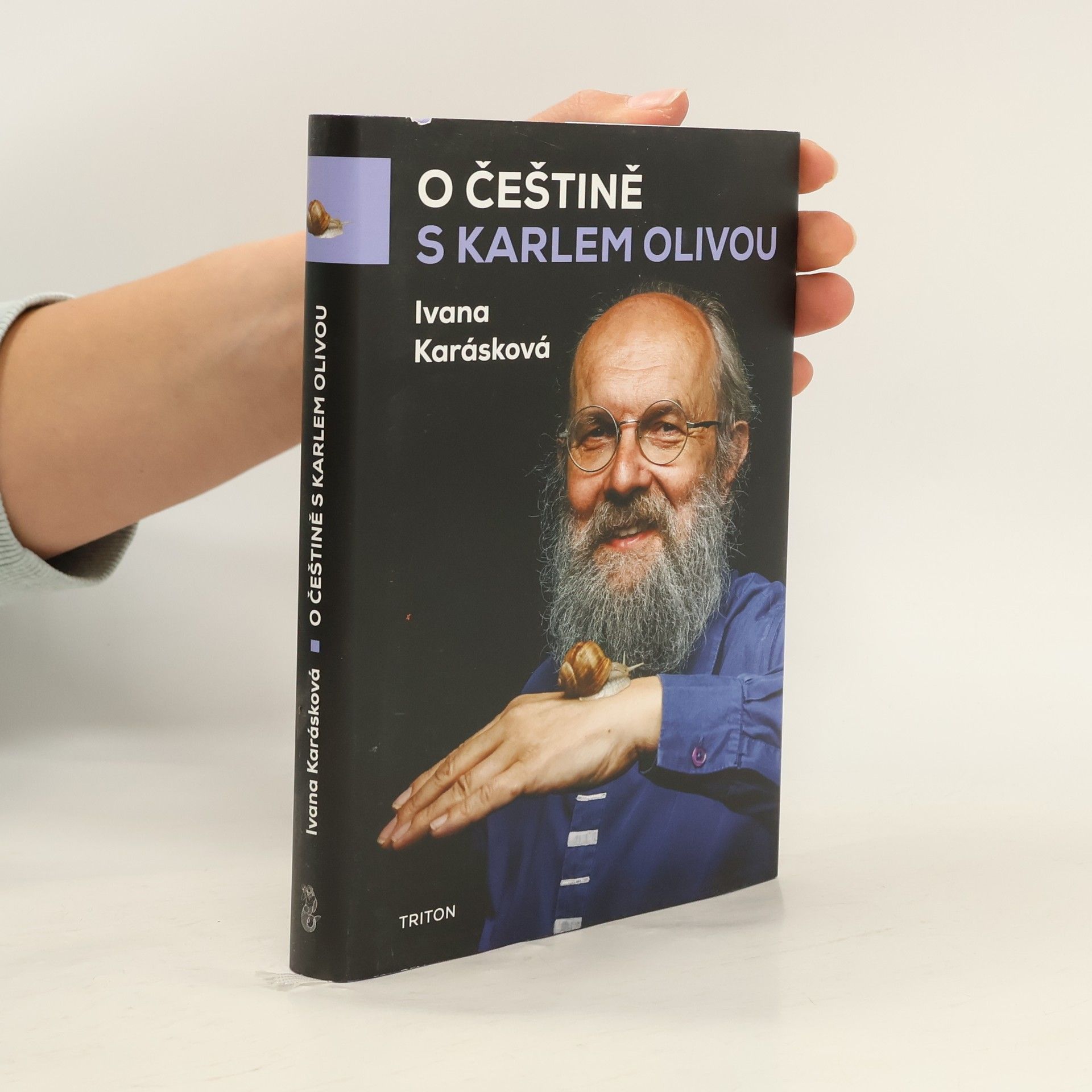 Ivana Karásková O češtině s Karlem Olivou