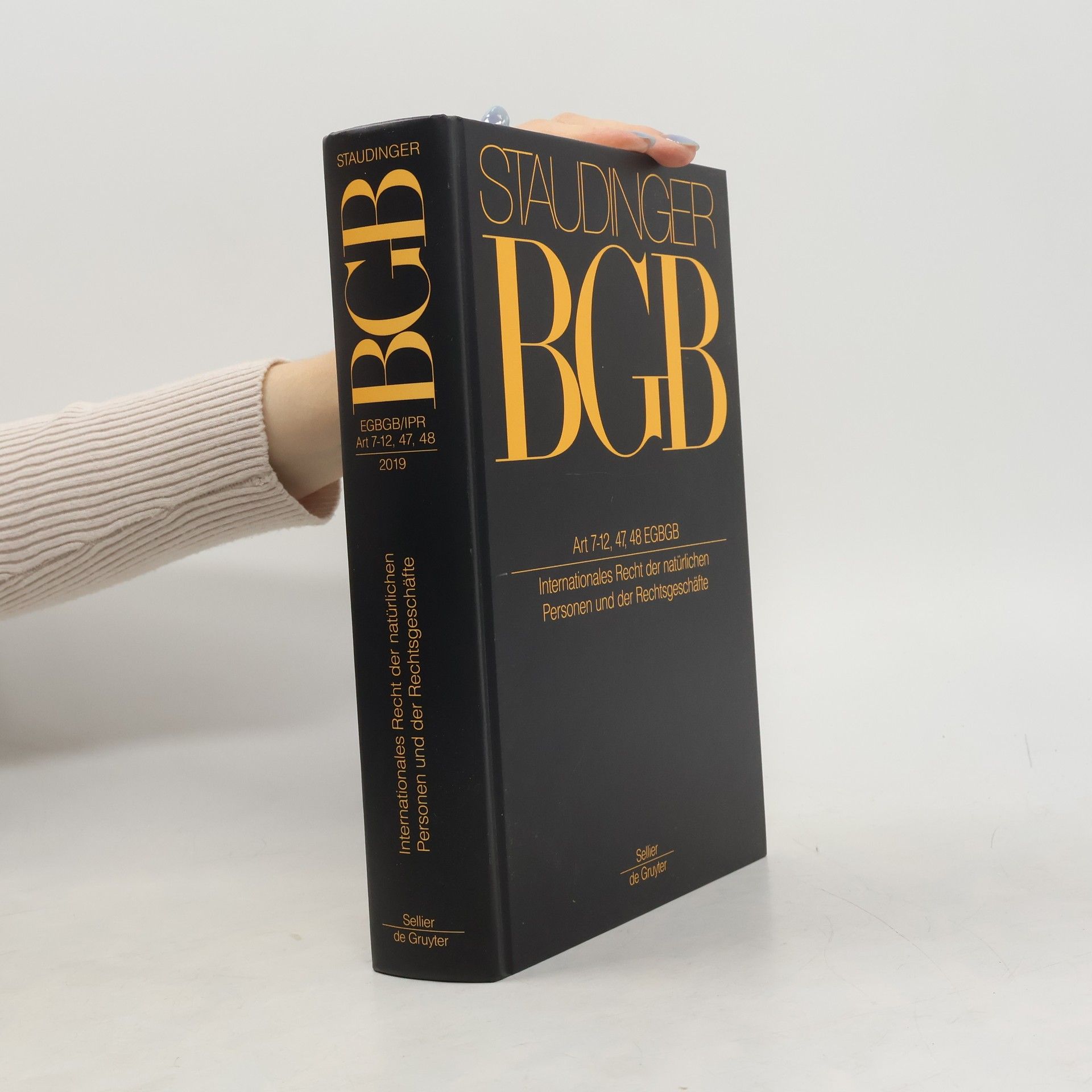 Einführungsgesetz zum Bürgerlichen Gesetzbuche, IPR Art 7-12, 47, 48 EGBGB