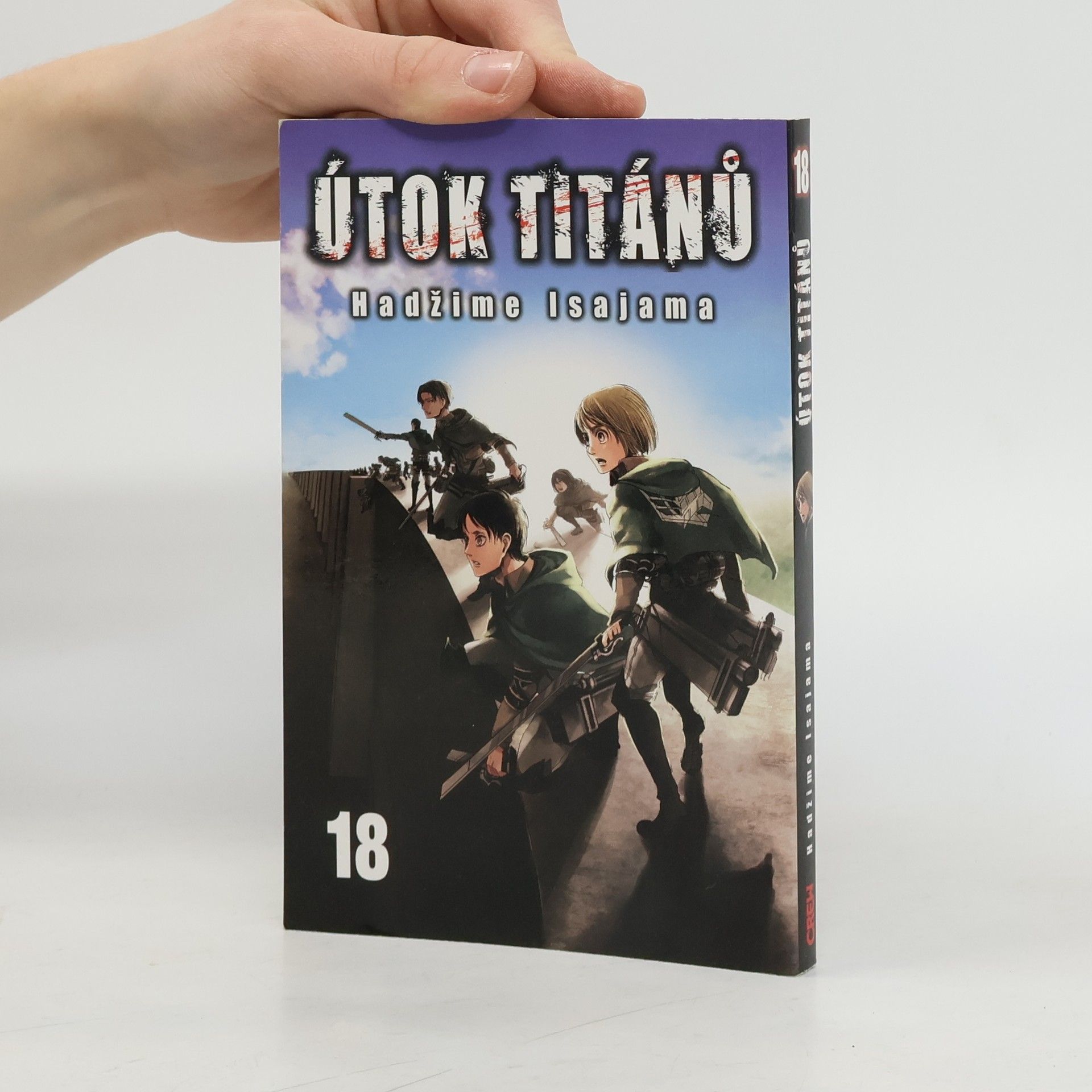 Hajime Isayama Útok titánů 18