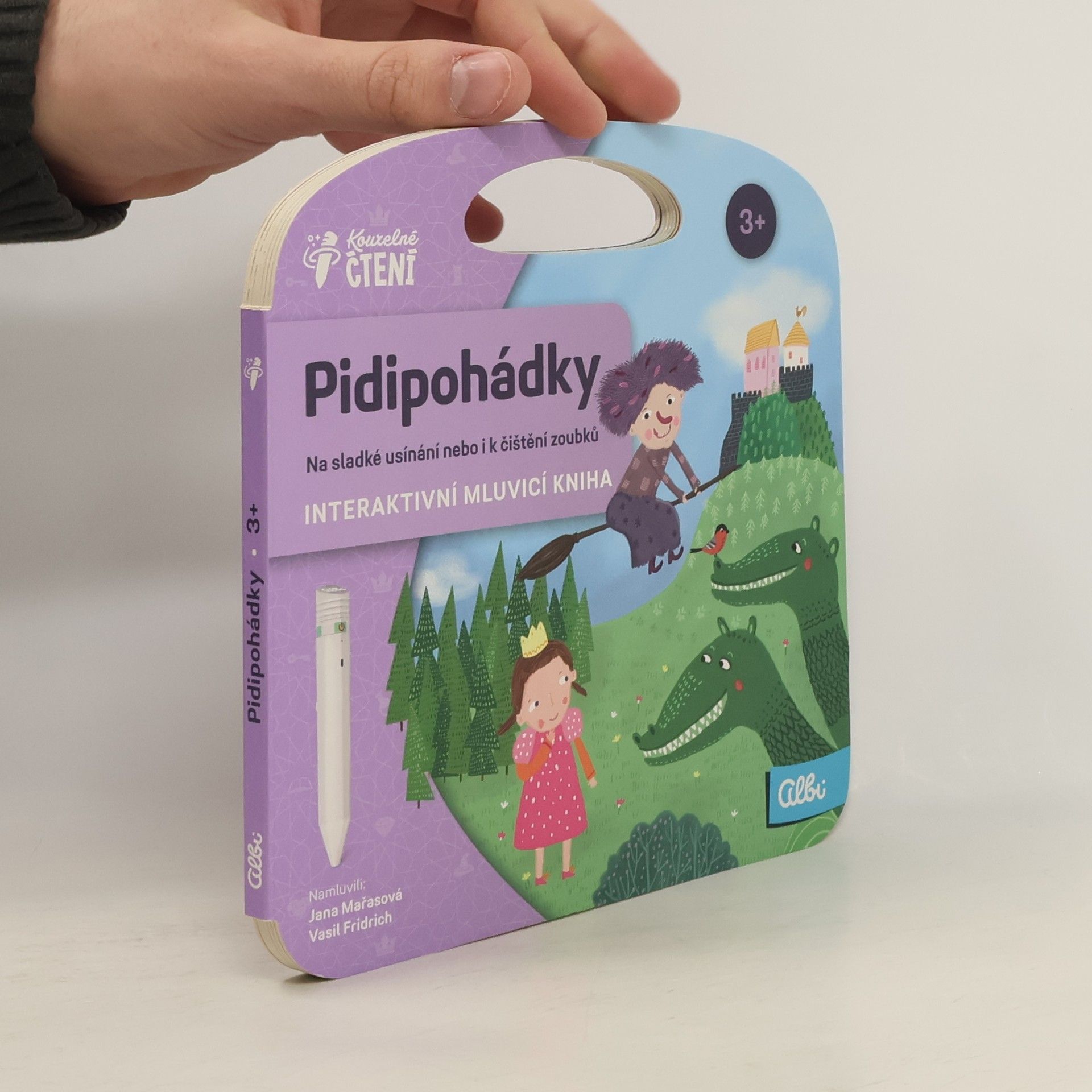 Michaela Bergmannová Pidipohádky : na sladké usínání nebo i k čištění zoubků : interaktivní mluvicí kniha