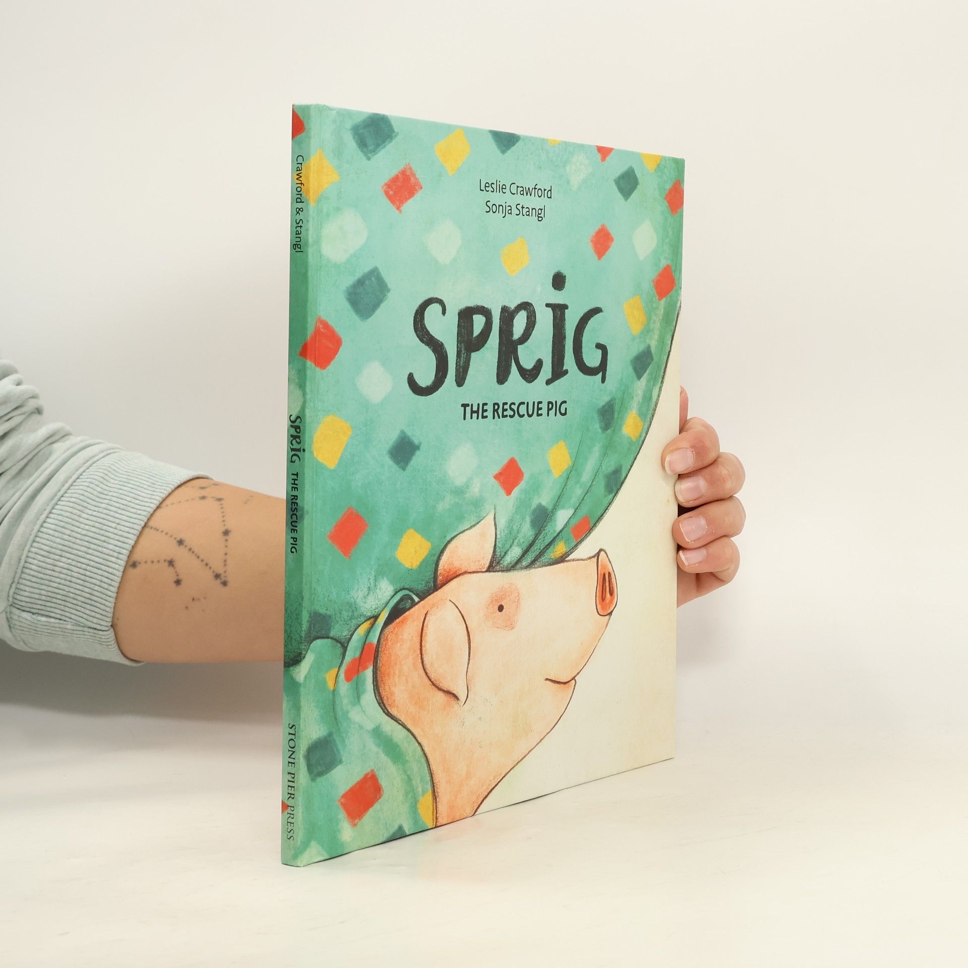 Leslie Crawford Sprig the Rescue Pig