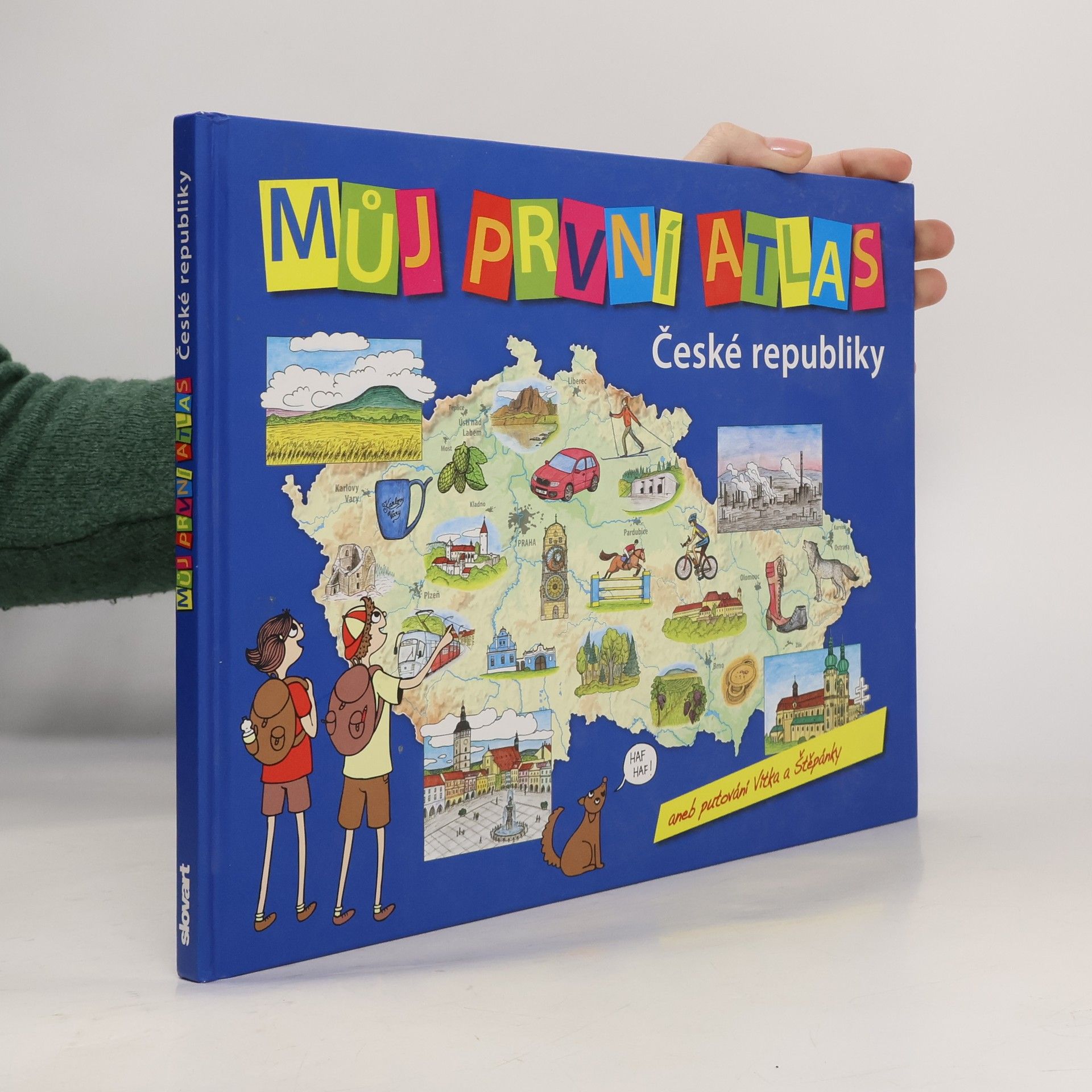 Vít Štěpánek Můj první atlas České republiky aneb Putování Vítka a Štěpánky