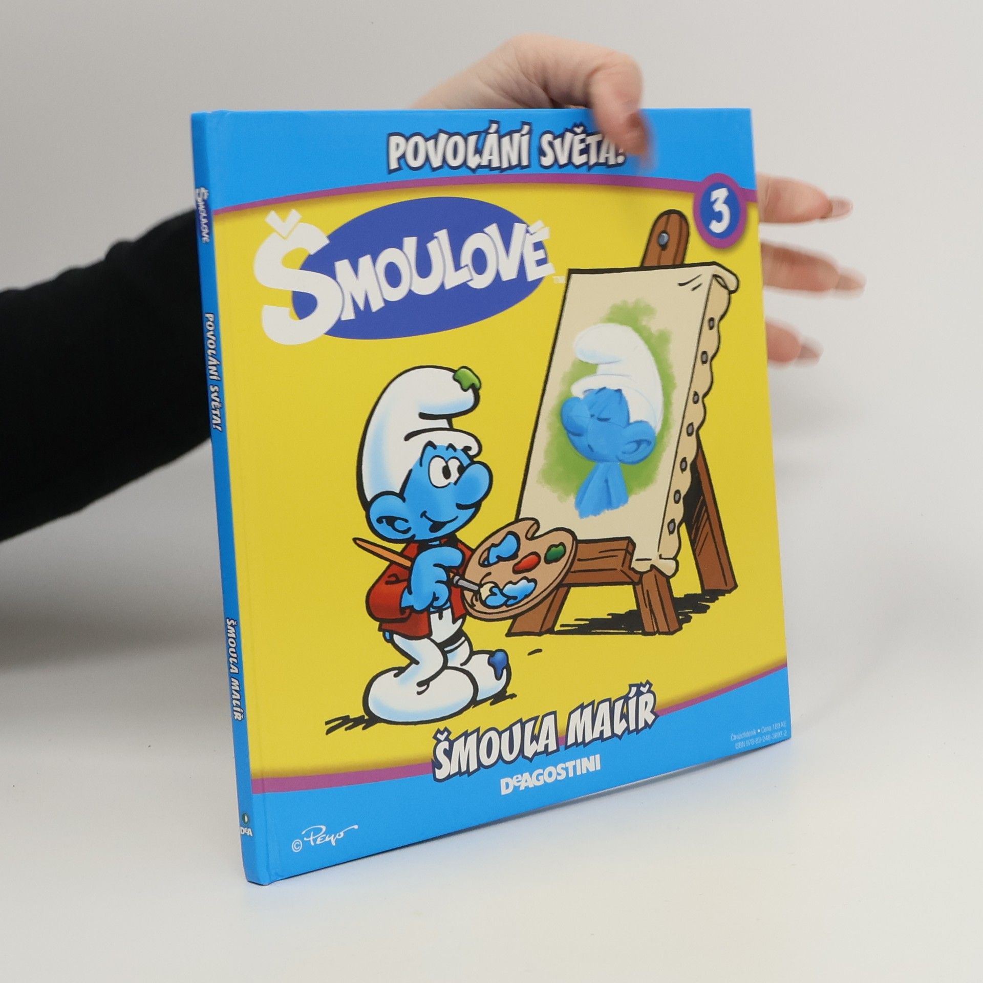 Iva Kořístková Šmoulové, povolání světa! 3 Šmoula malíř