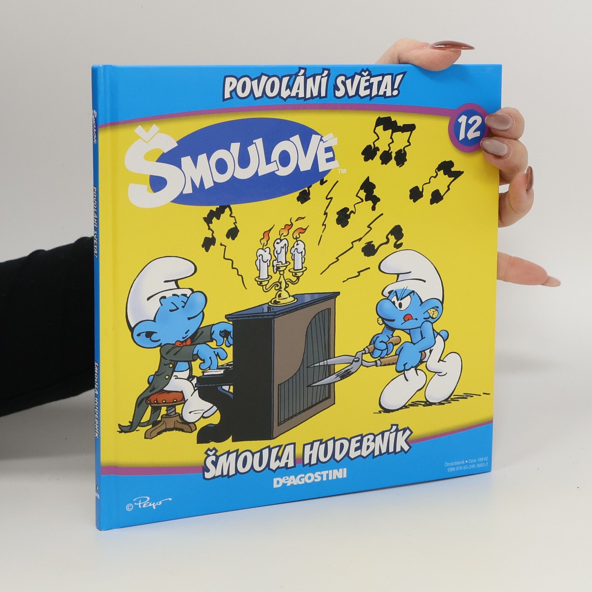 Šmoulové 12. Povolání světa! Šmoula hudebník