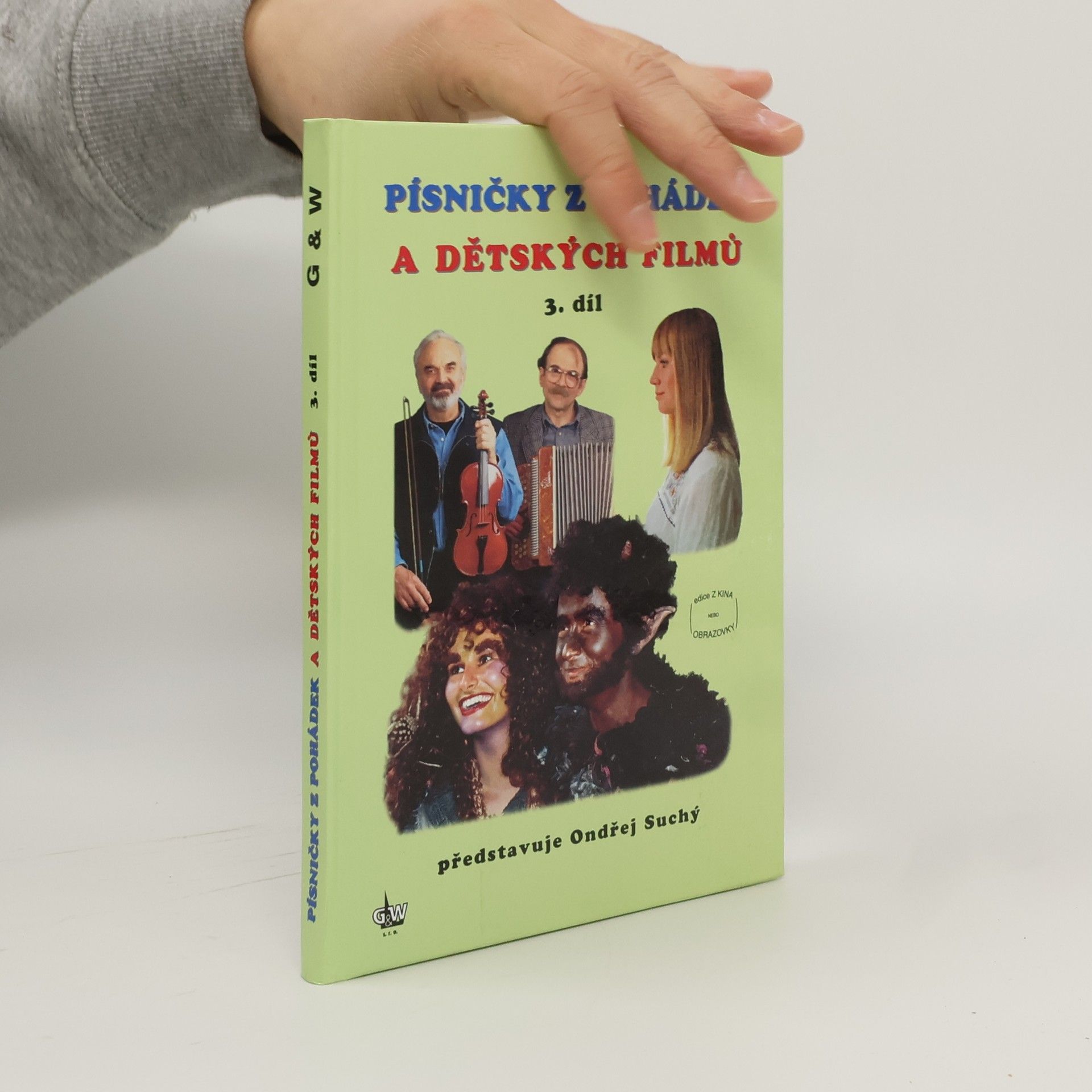 Ondřej Suchý Edice z kina nebo obrazovky - 3: Písničky z pohádek a dětských filmů