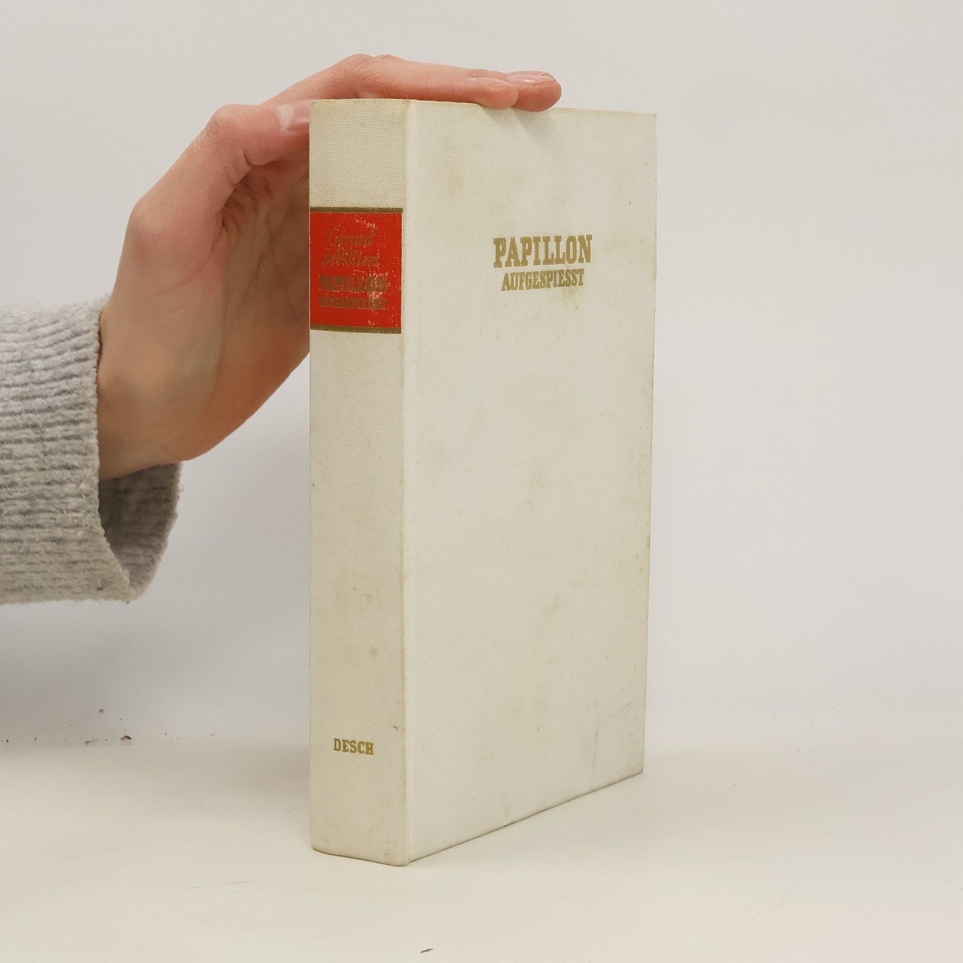 Gérard de Villiers Papillon aufgespiesst