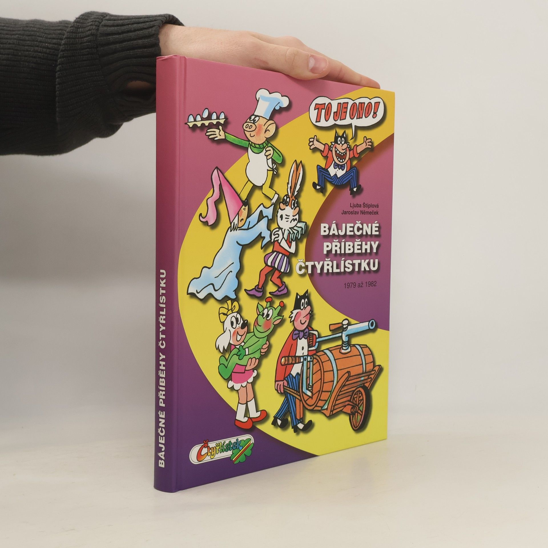 Jaroslav Němeček Báječné příběhy Čtyřlístku 1979-1982