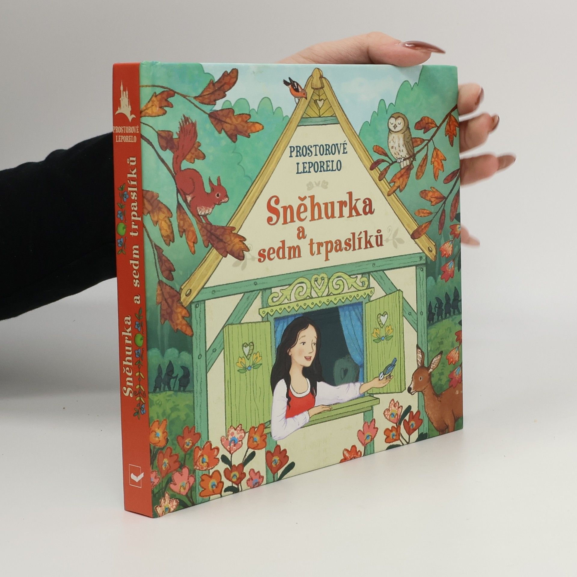 Sněhurka a sedm trpaslíků - Prostorové leporelo