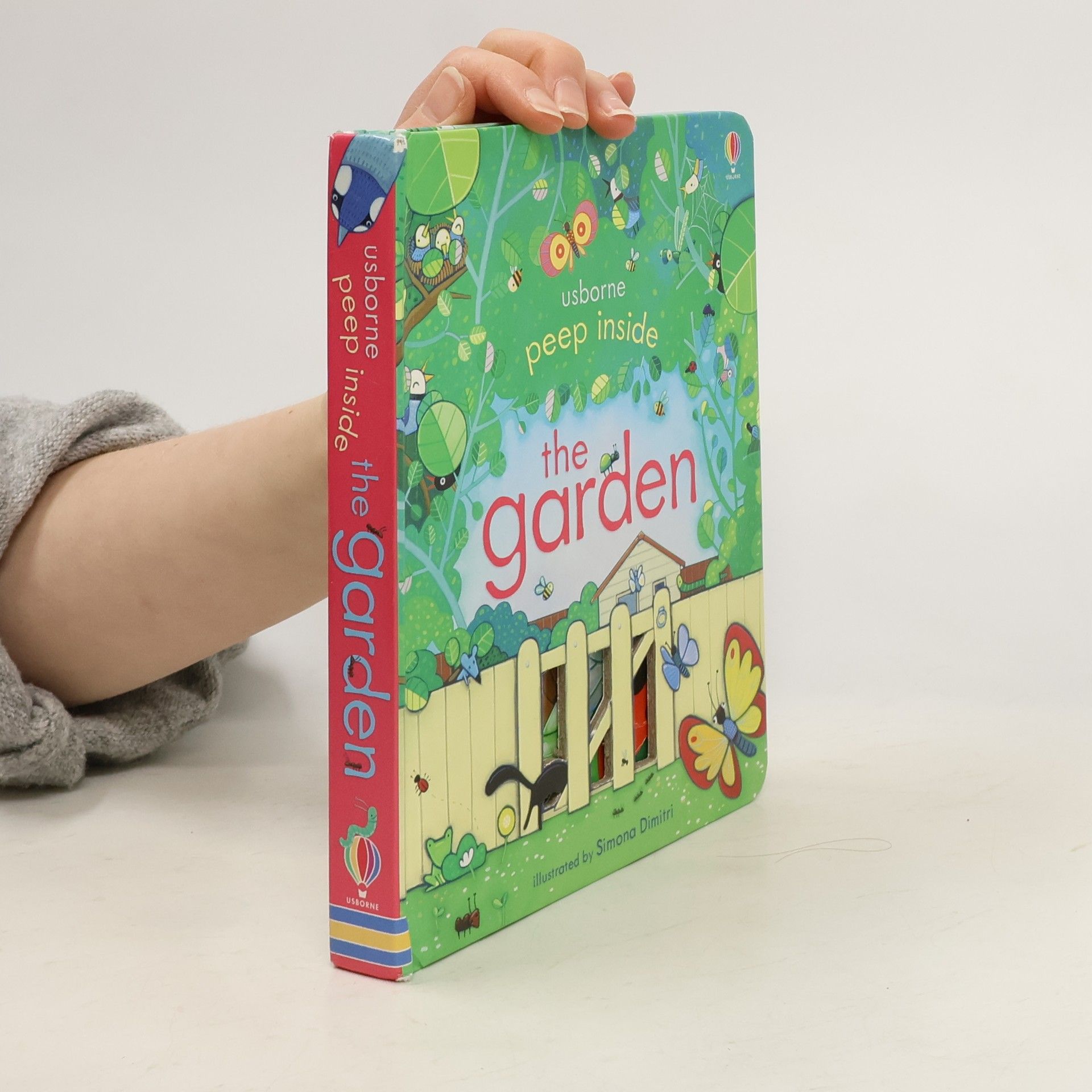 Simona Dimitri Usborne Peep Inside the Garden