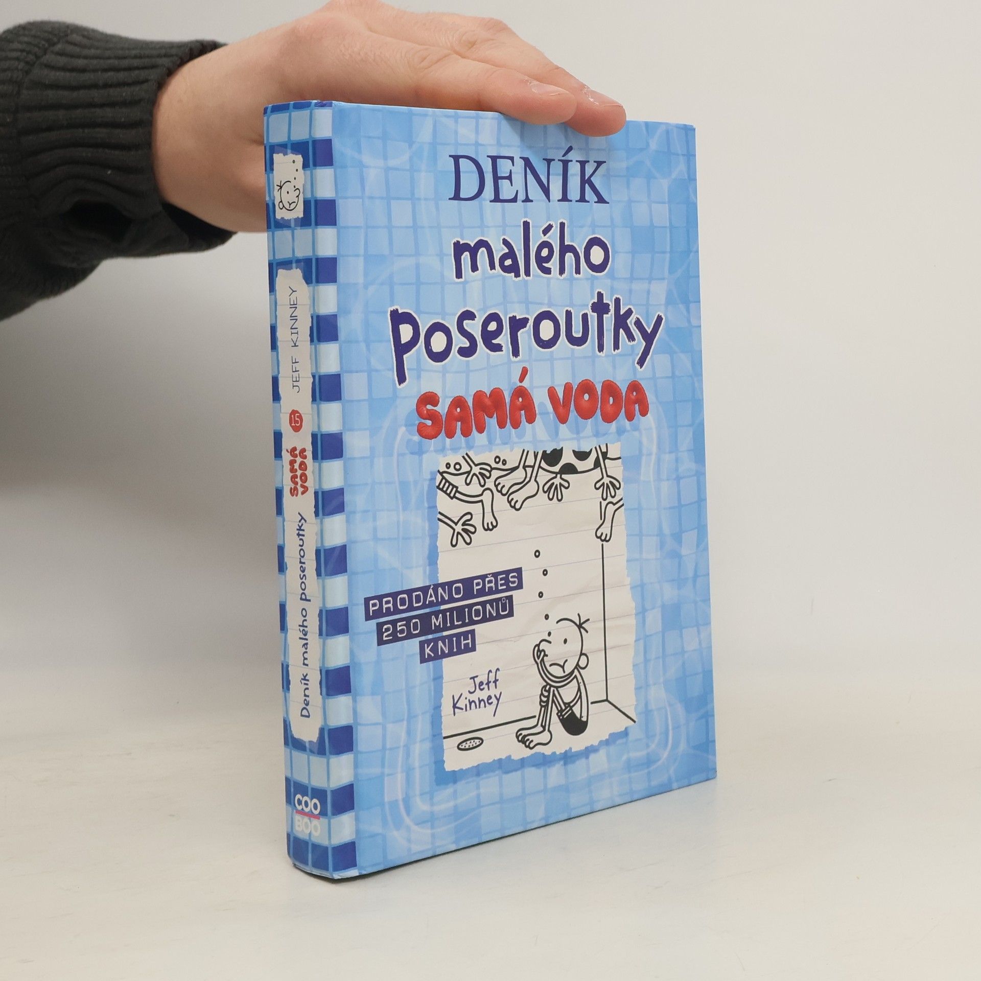 Jeff Kinney Deník malého poseroutky 15. Samá voda