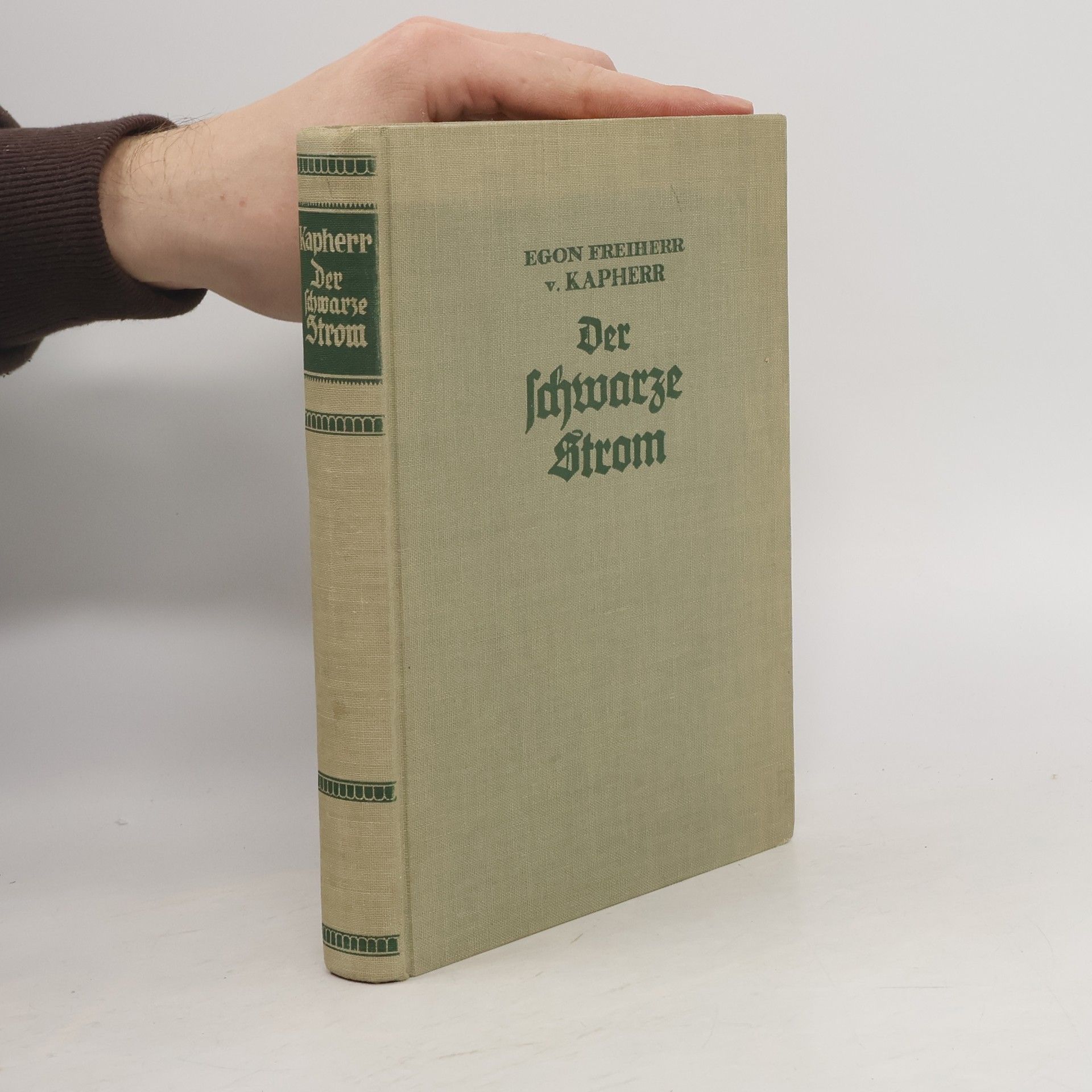 Egon Freiherr von Kapherr Der schwarze Strom