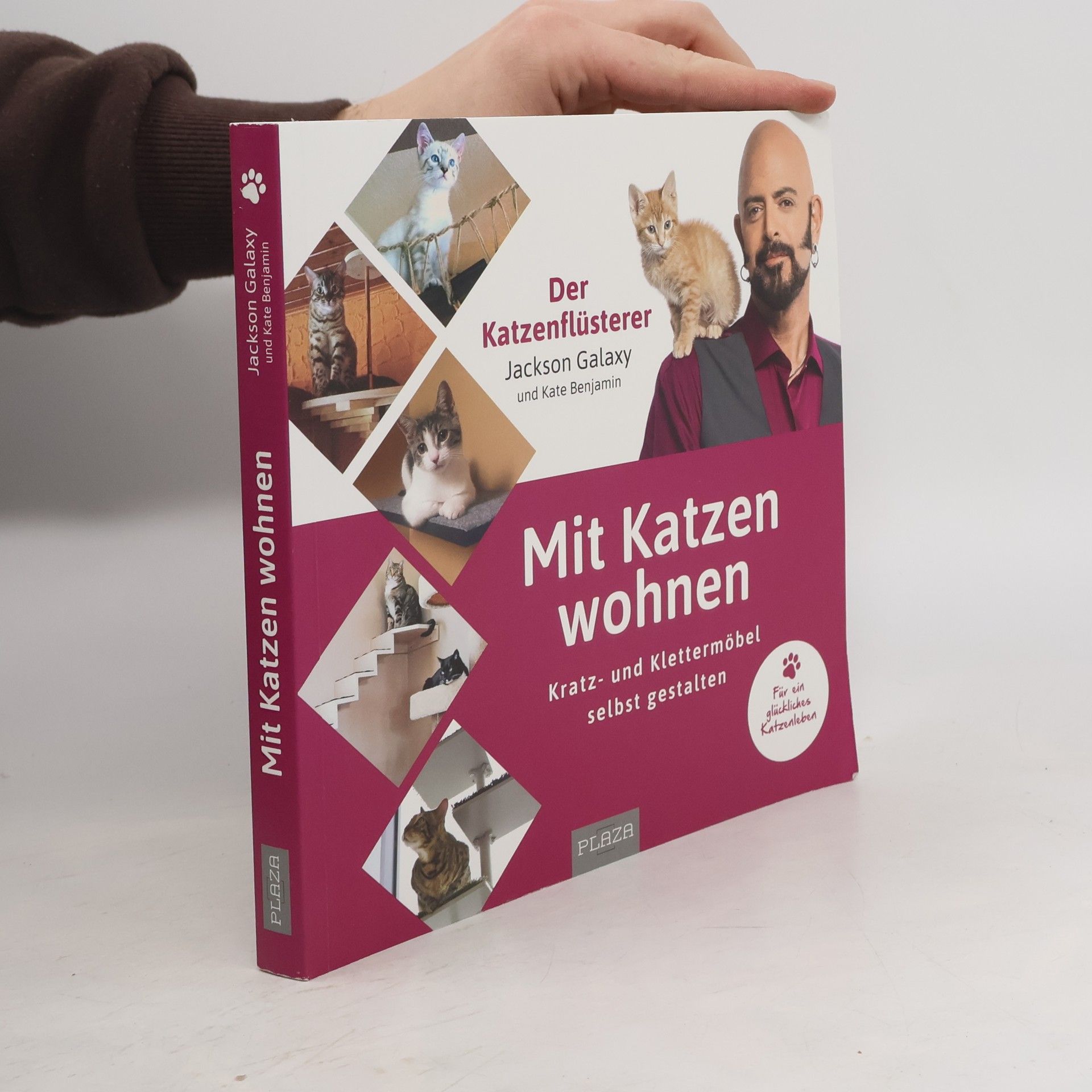 Mit Katzen wohnen. Kratz- und Klettermöbel selbst gestalten für ein glückliches Katzenleben vom Katzenflüsterer Jackson Galaxy