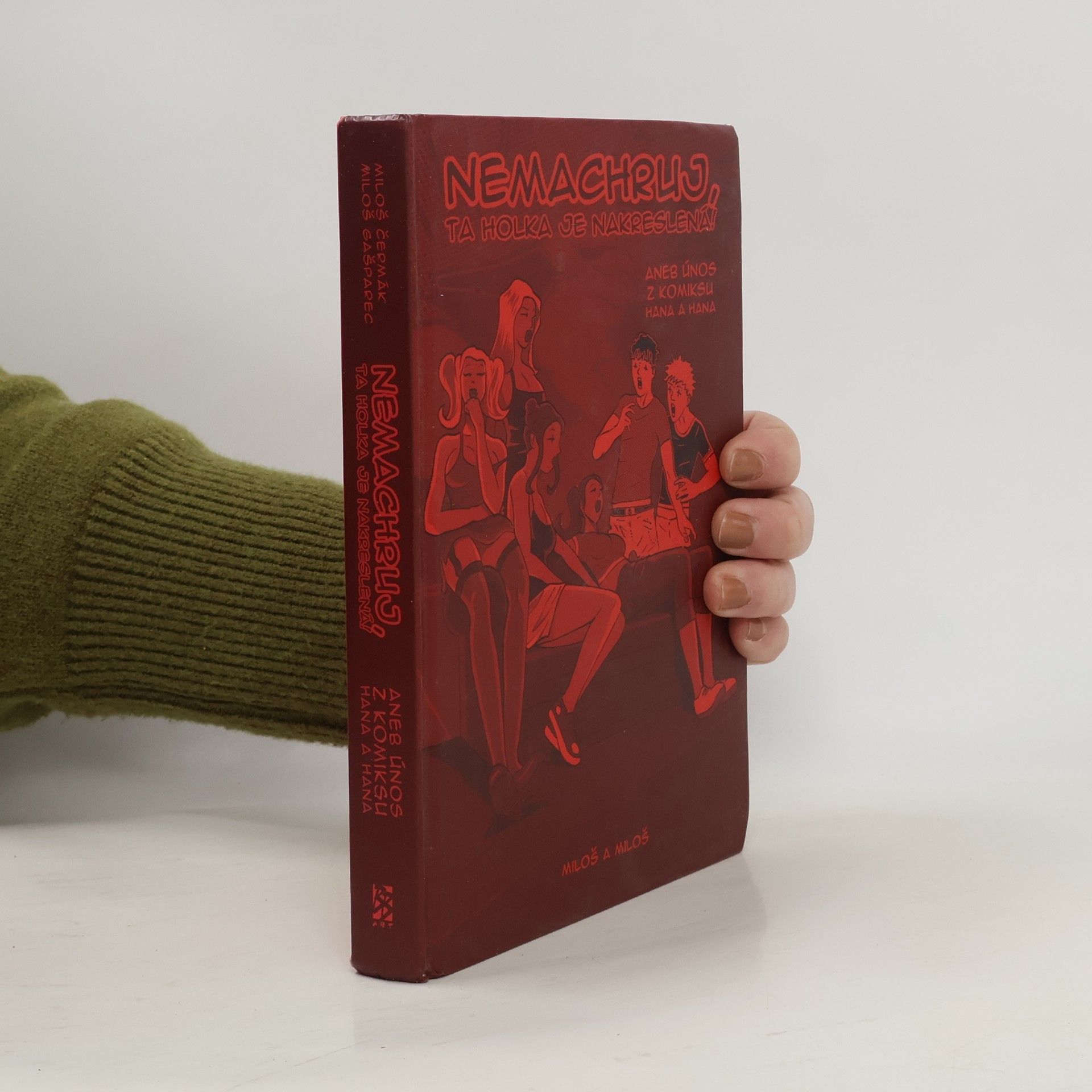 Nemachruj, ta holka je nakreslená!