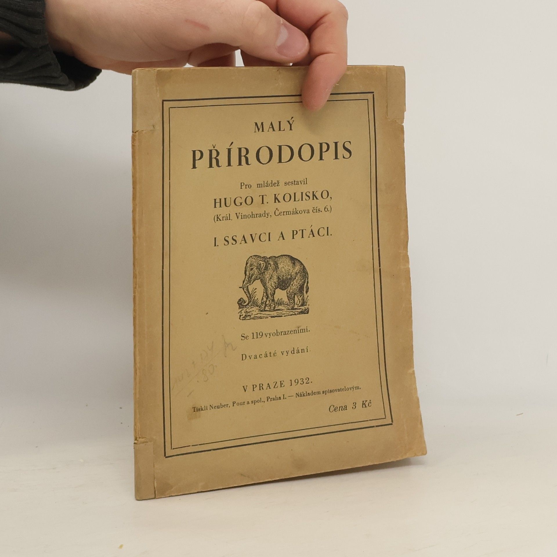 Hugo T. Kolisko Malý přírodopis