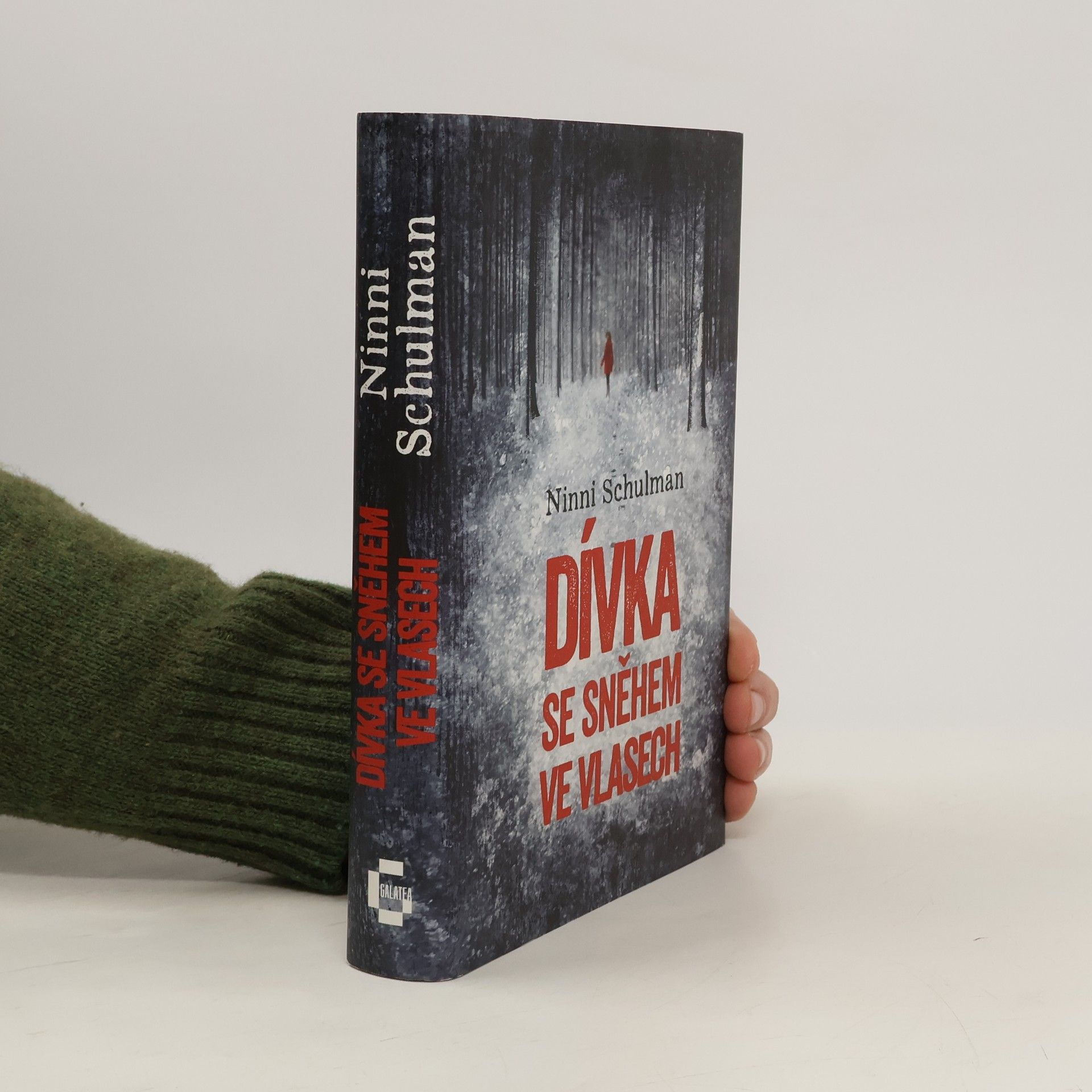 Ninni Schulman Dívka se sněhem ve vlasech