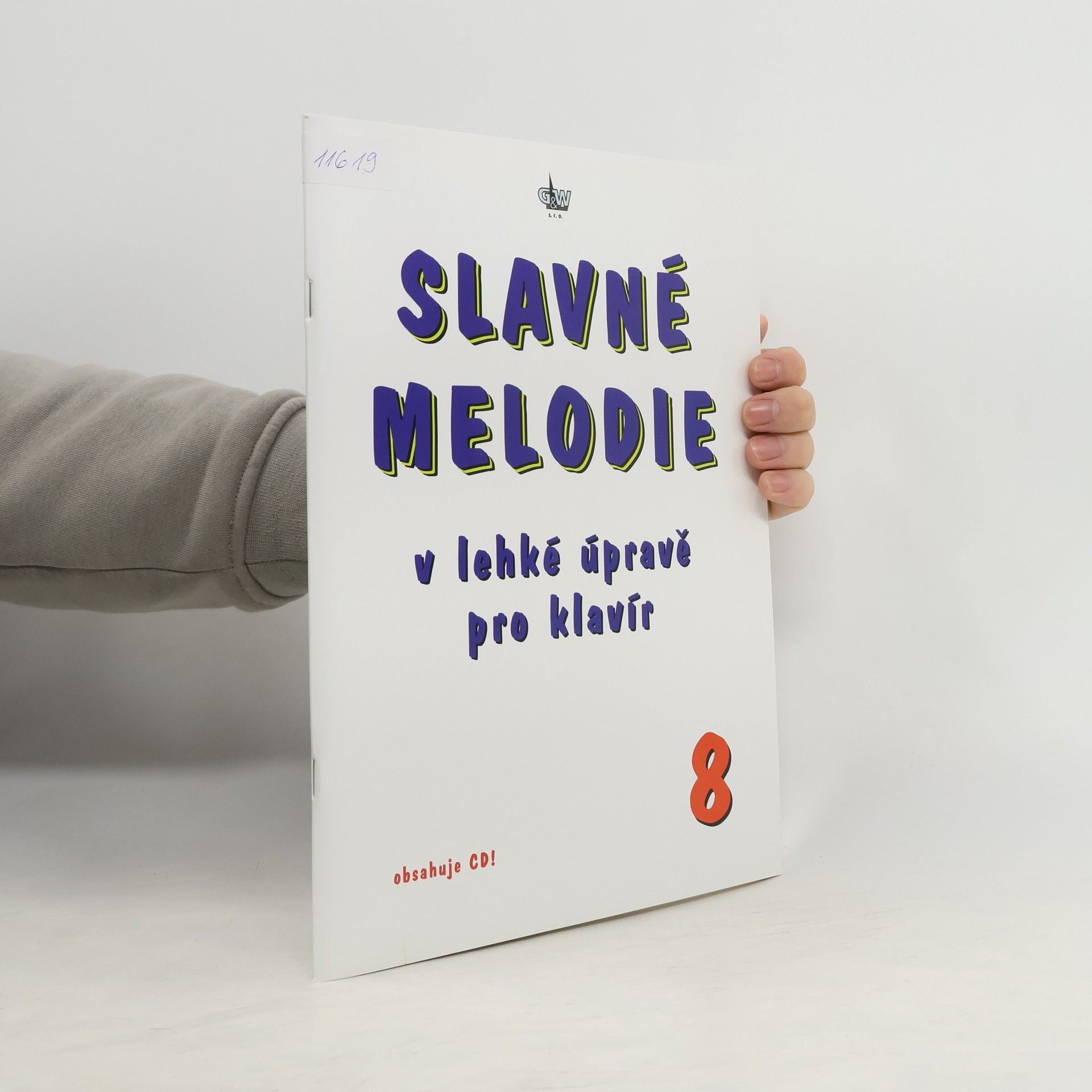Slavné melodie v lehké úpravě pro klavír 8. díl