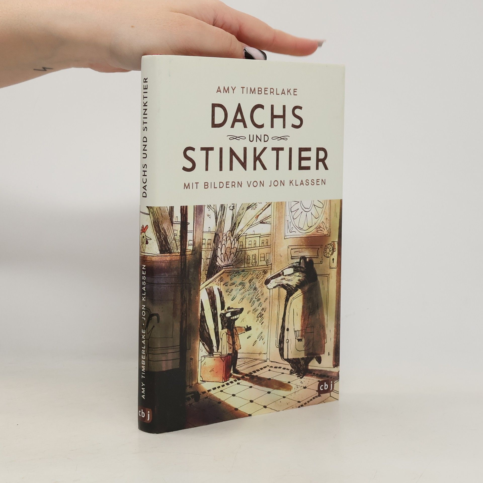 Dachs und Stinktier