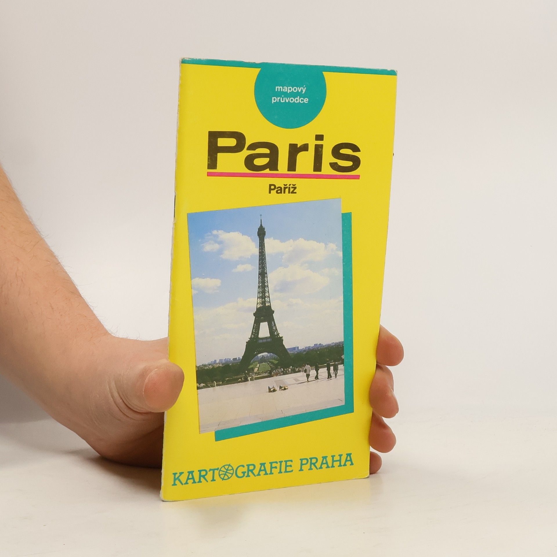 Augustin Fišer Paris / Paříž - mapový průvodce