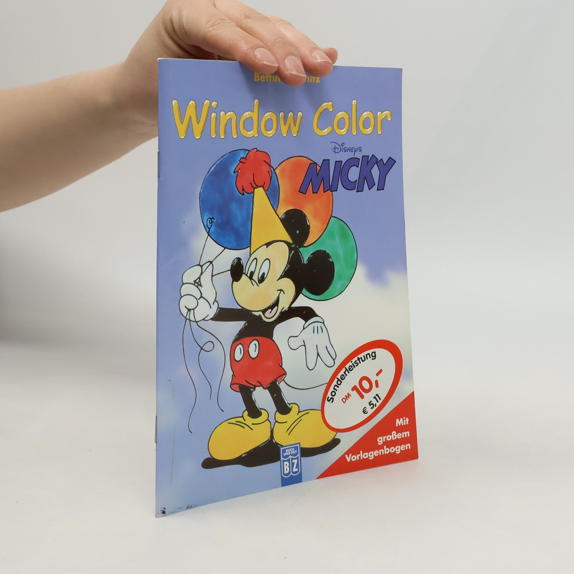 Walt Disney Window Color - Disneys Micky