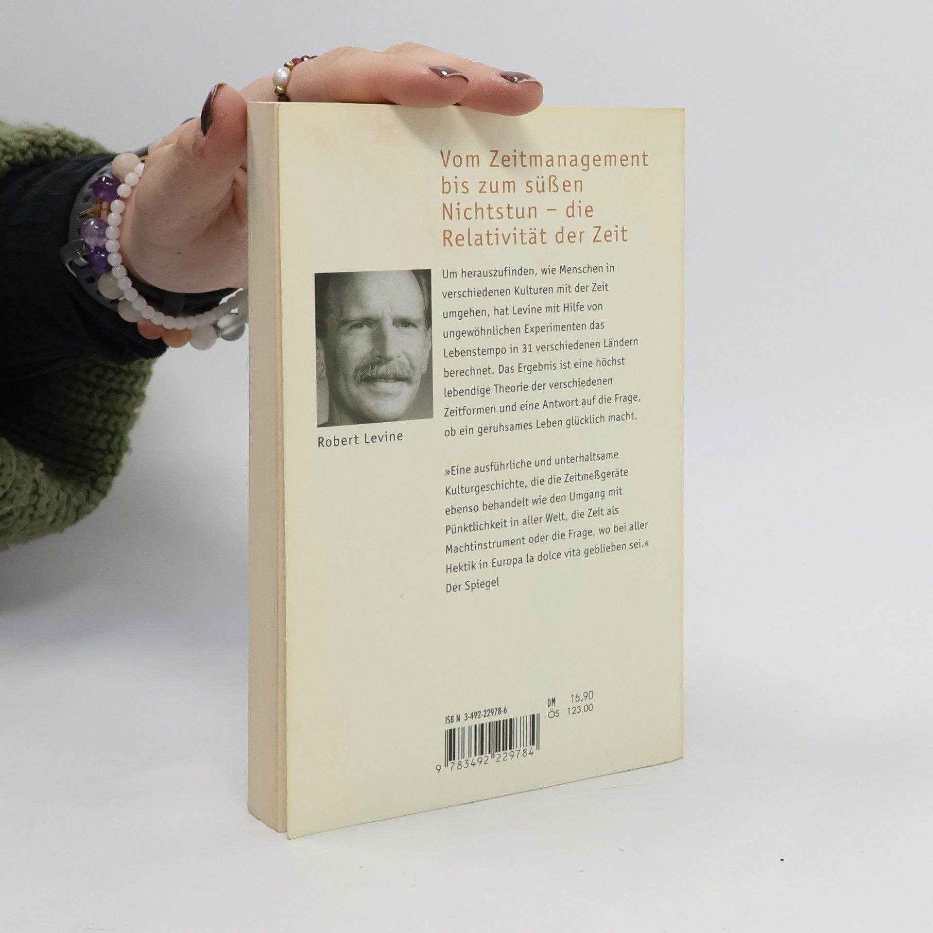 Robert Levine Eine Landkarte der Zeit