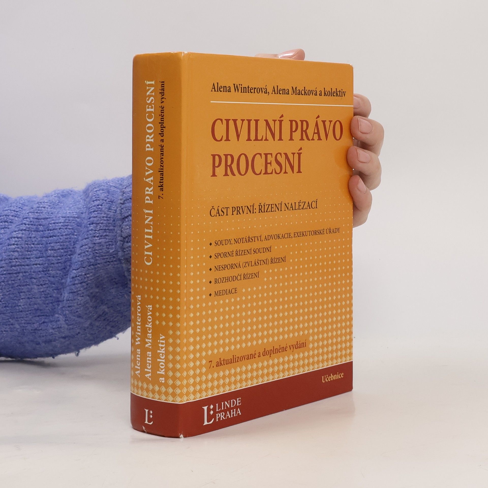 Civilní právo procesní : vysokoškolská učebnice. Část první, Řízení nalézací