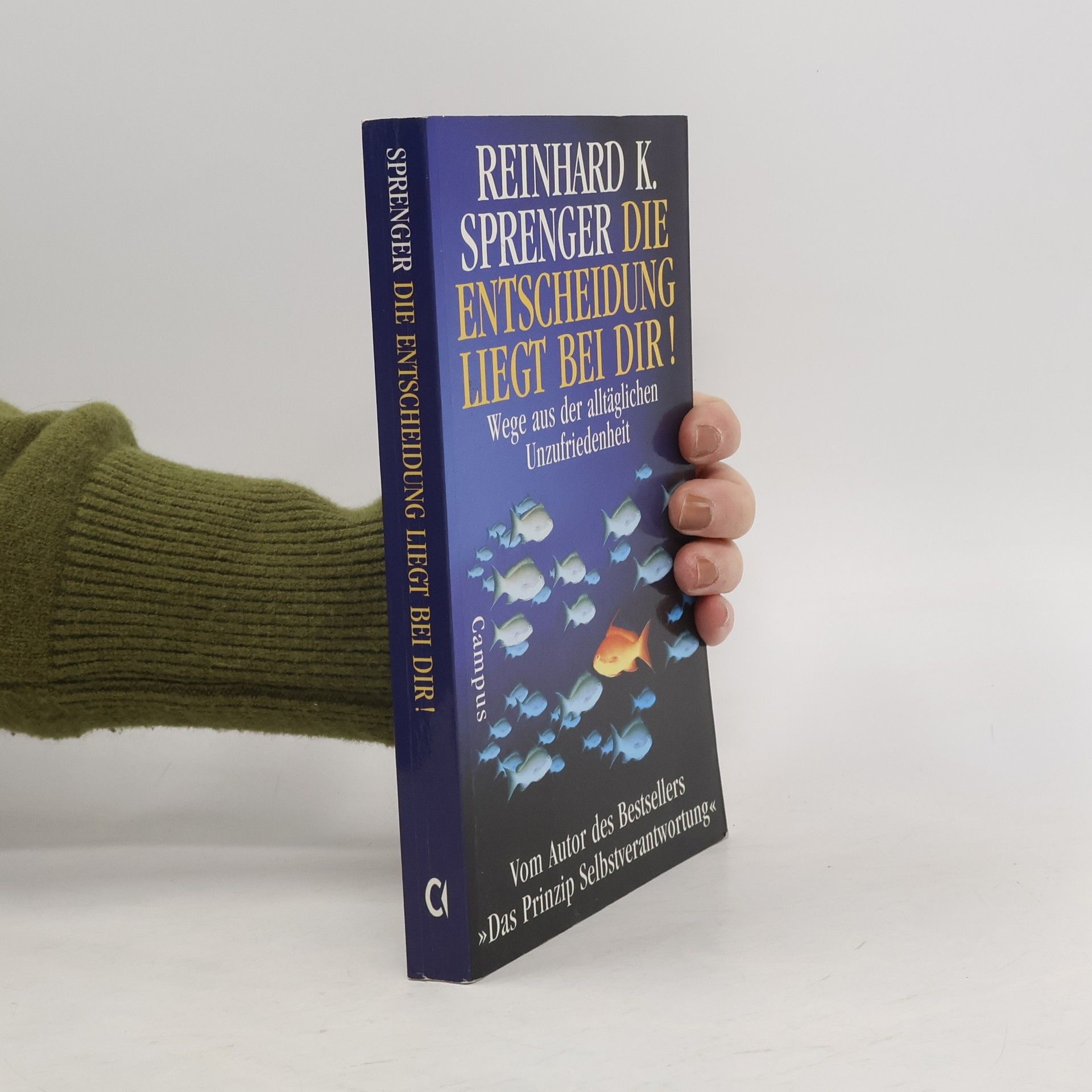 Reinhard Sprenger Die Entscheidung liegt bei dir!